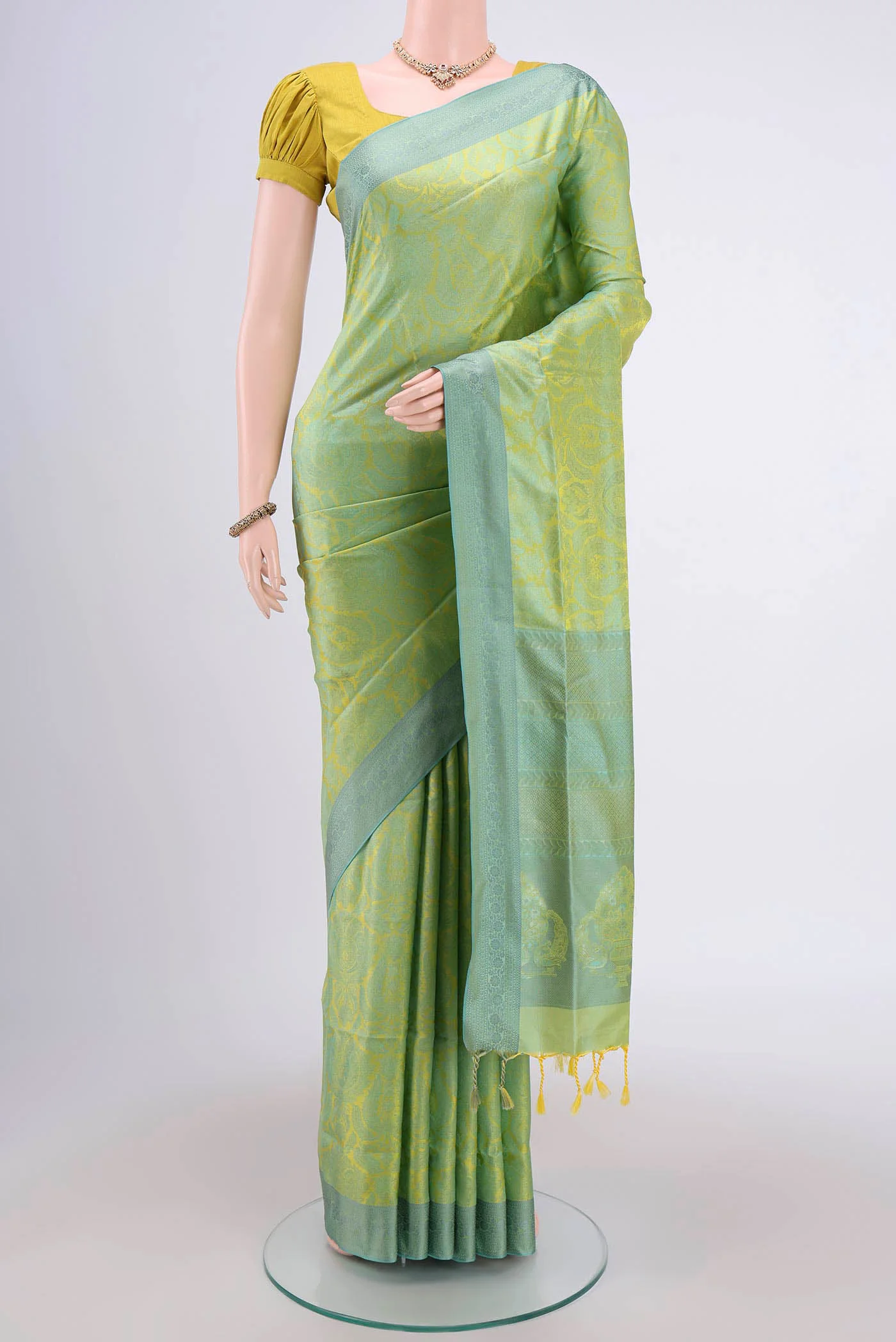 Green Soft Silk Saree