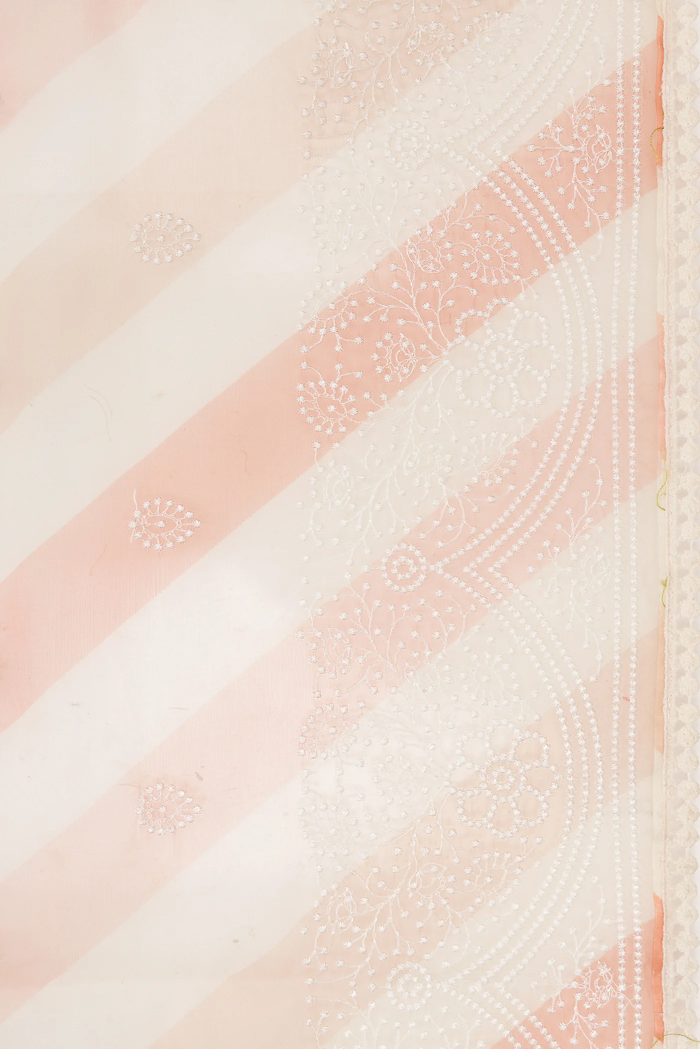 Multi Color Organza Silk Saree - Image 3