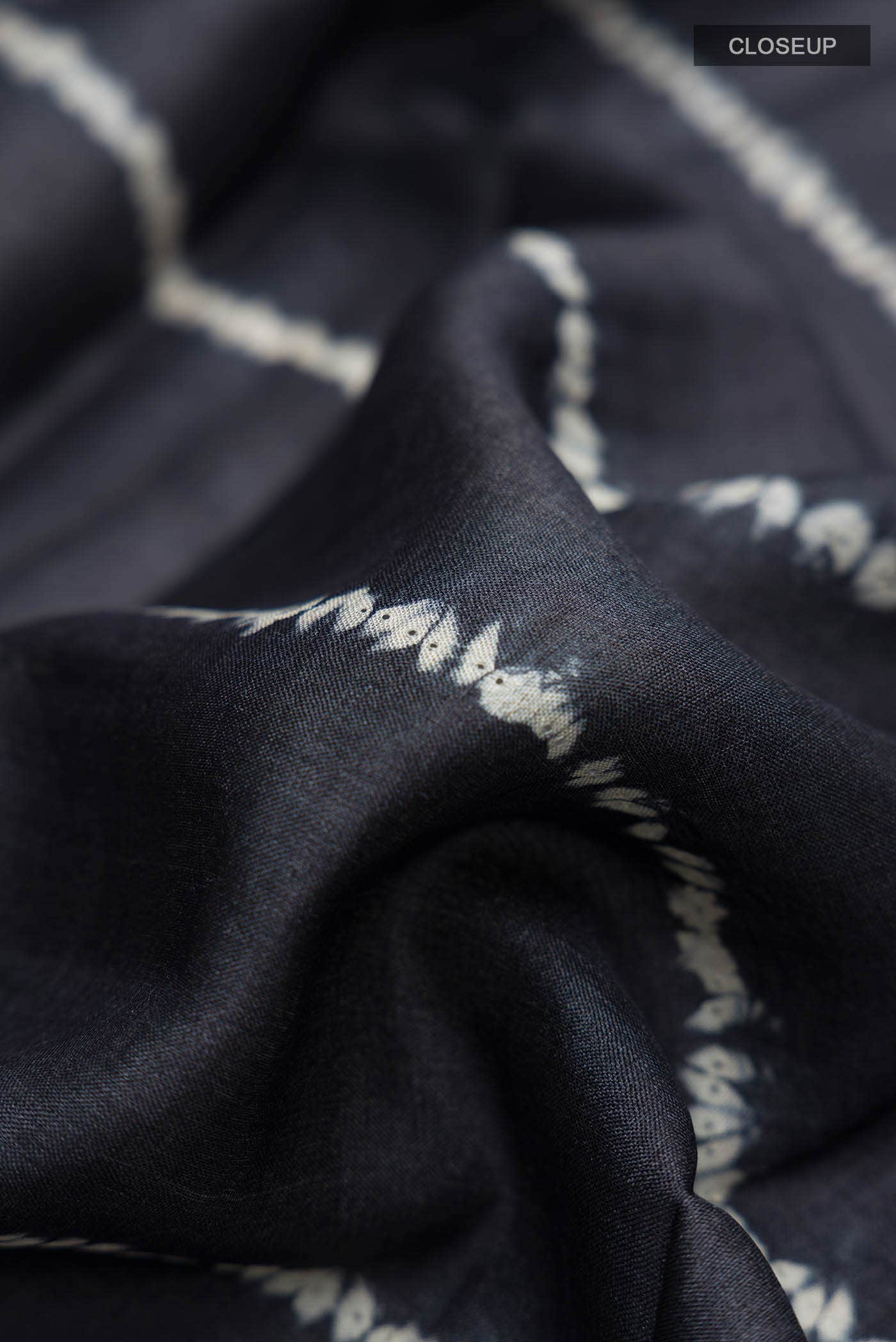 Beige Bhagalpuri Tussar Silk Saree - Image 2