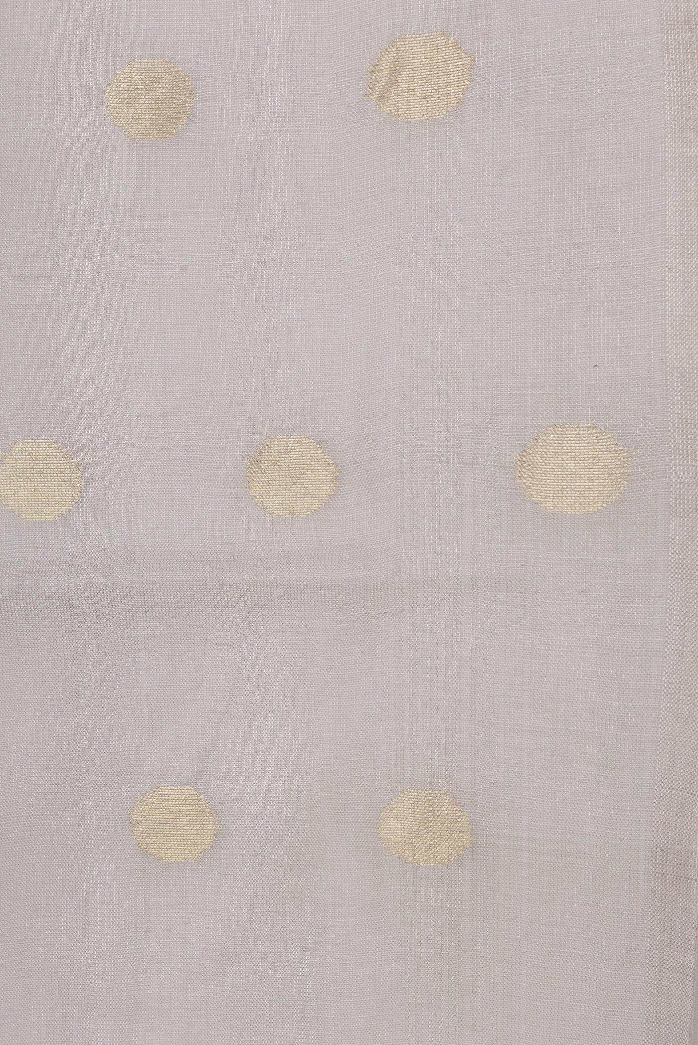 Cream Dual Tone Chanderi Silk Saree - Image 3