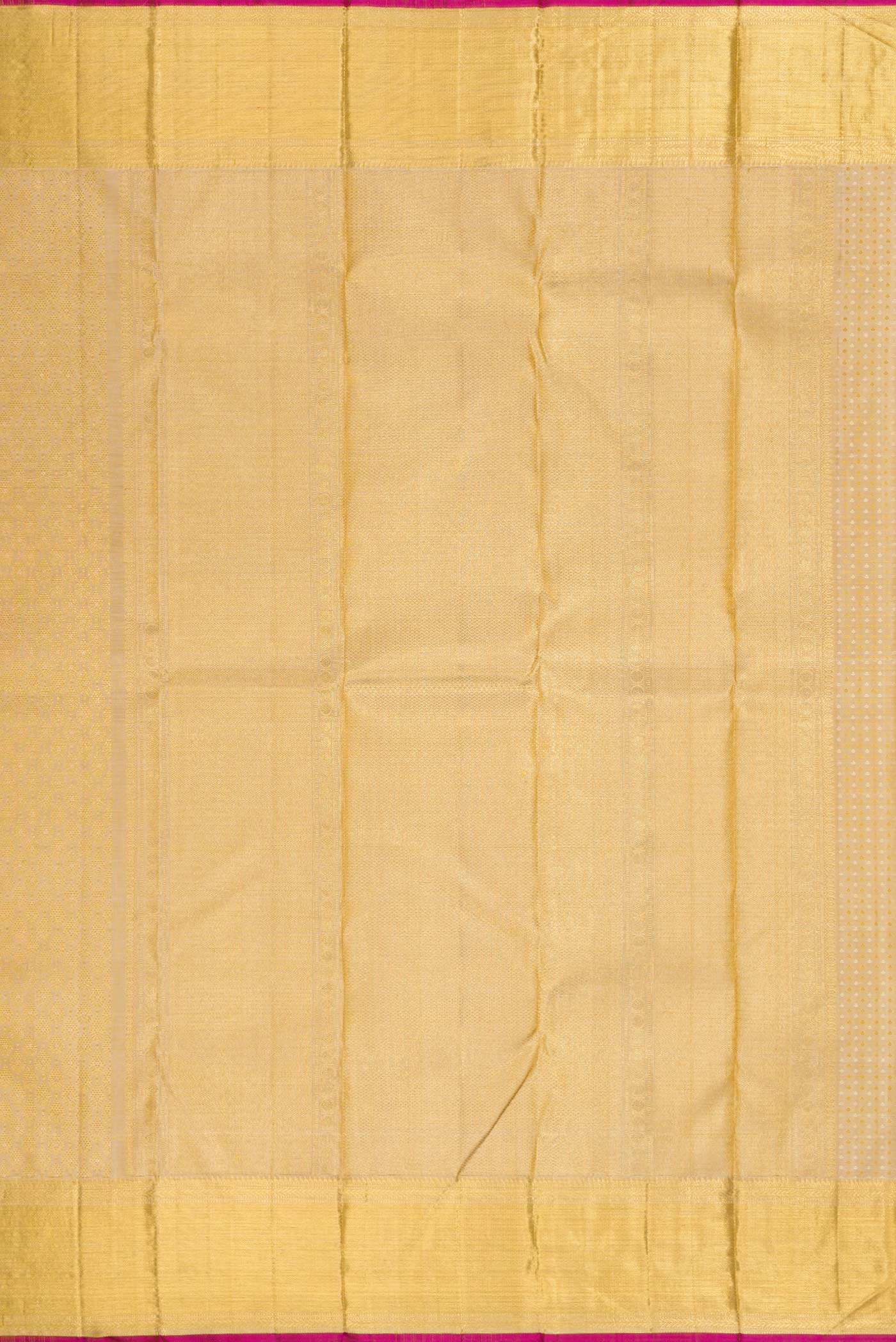 Beige Dual Tone Kanjivaram Silk Saree - Image 7