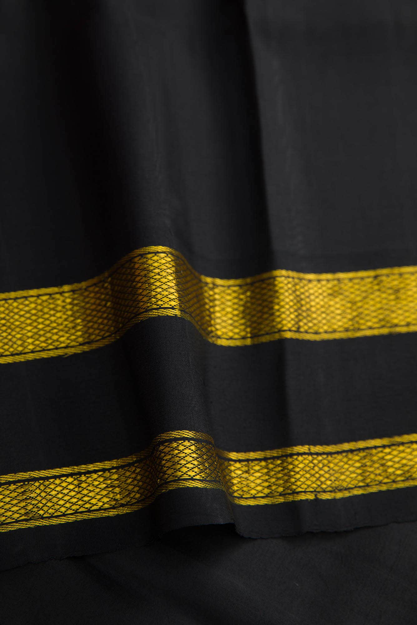 Beige Dual Tone Kanchipuram Silk Saree - Image 6