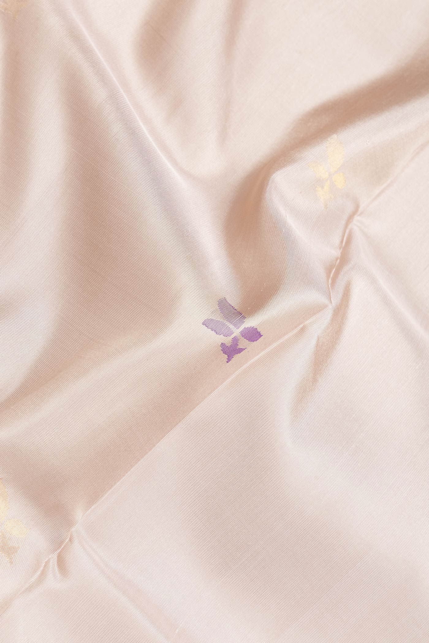 Cream Uppada Silk Saree - Image 2