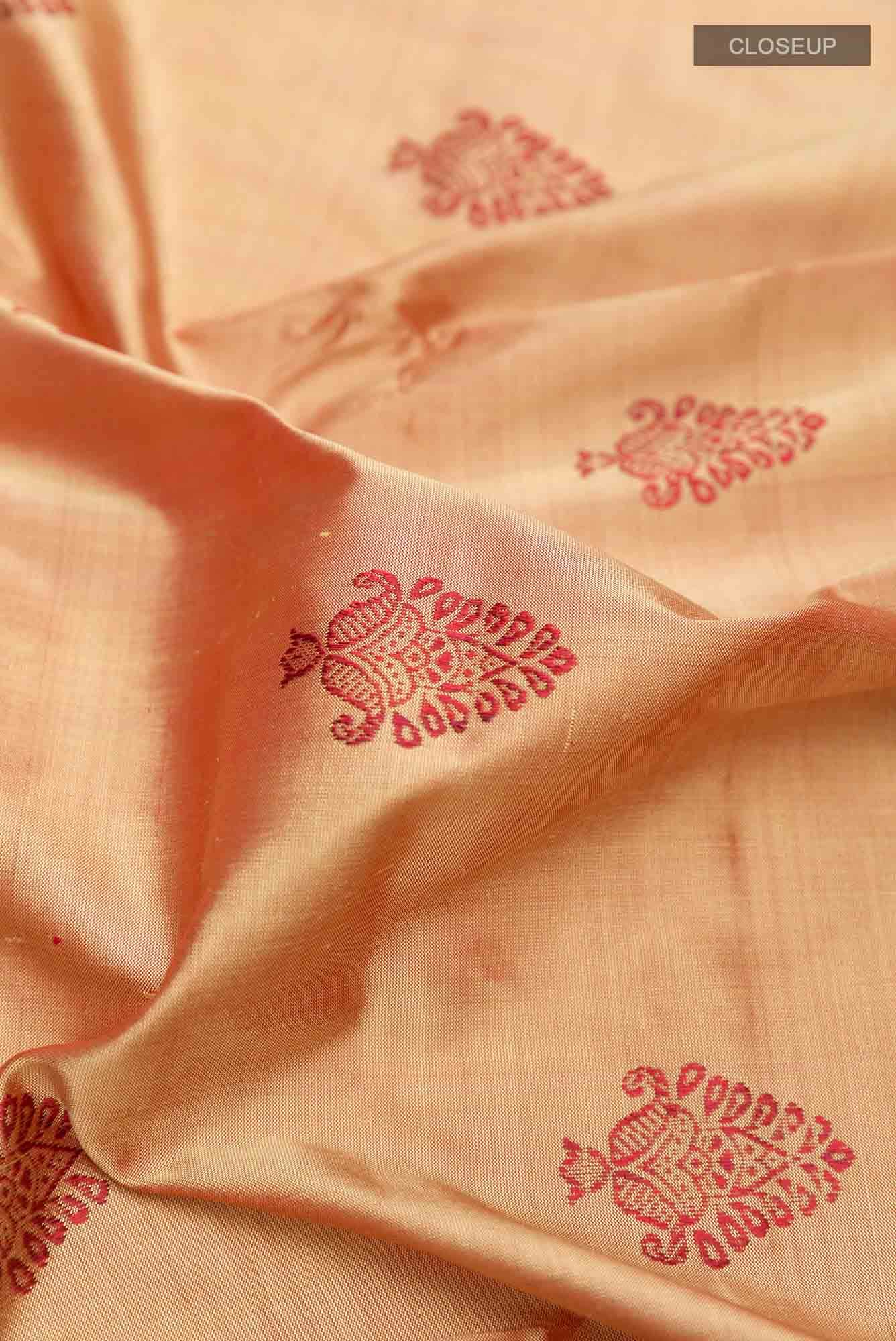 Sandal Orissa Silk Saree - Image 3
