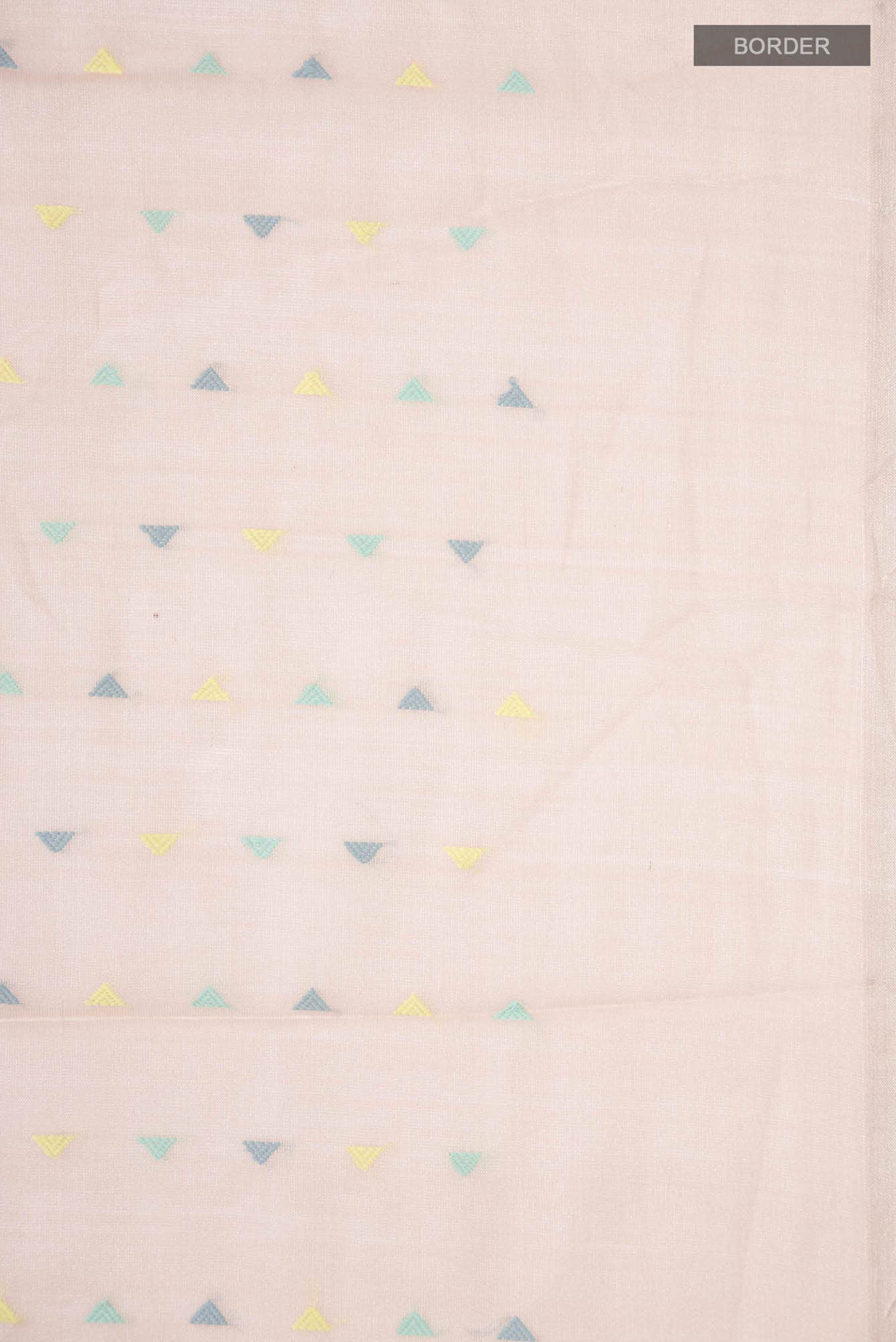Beige Tissue Silk Saree - Image 4