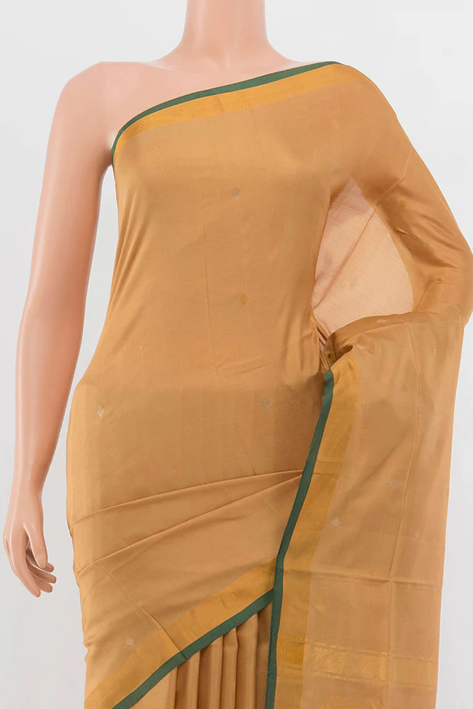 Sandal Uppada Silk Saree - Image 2
