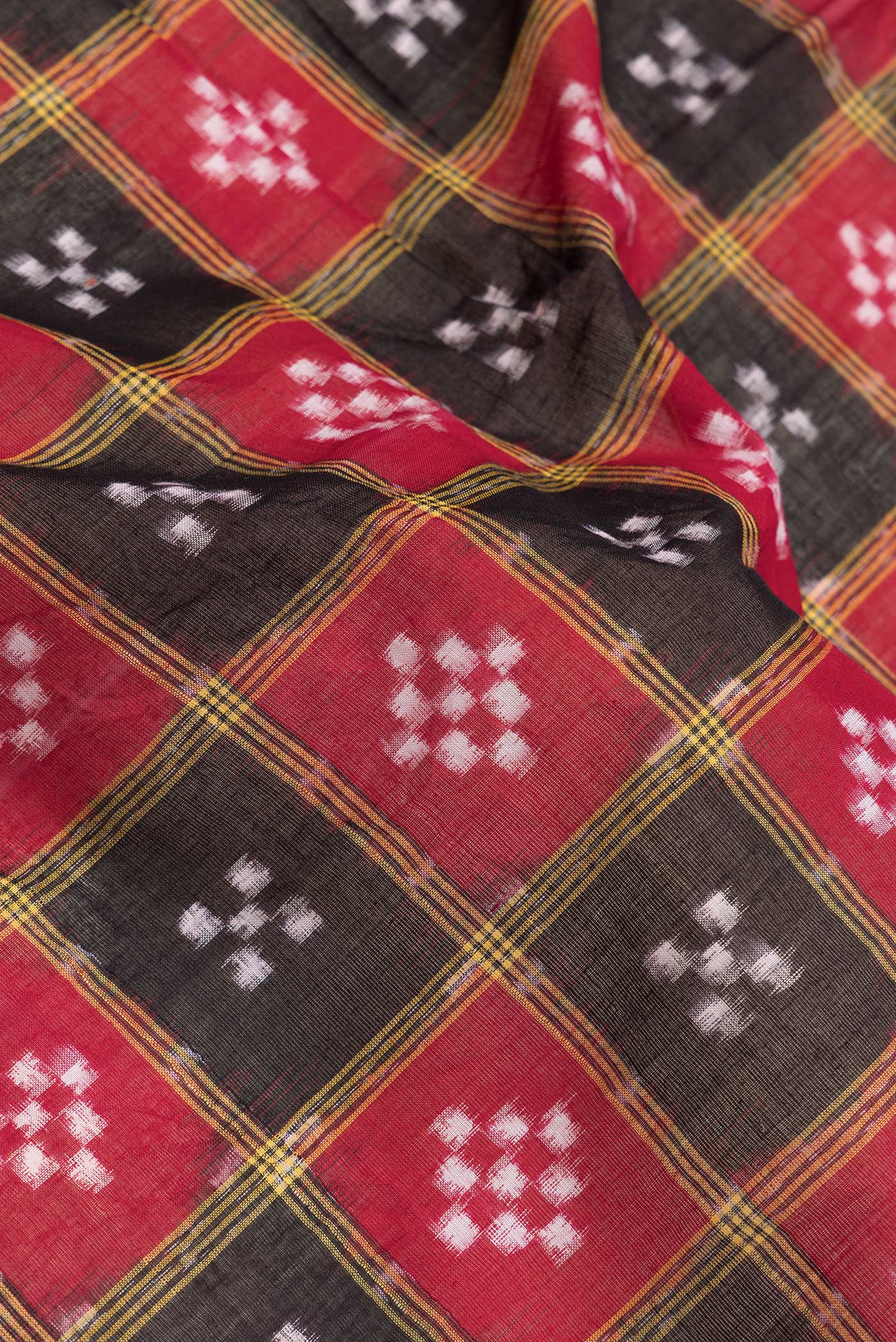 Multi Color Orissa Cotton Saree - Image 2