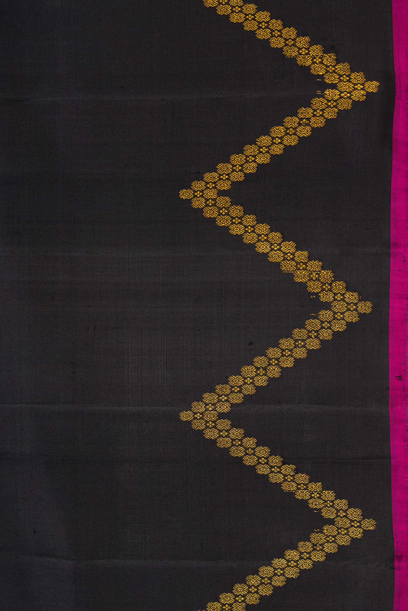 Black Kanjivaram Silk Saree - Image 3