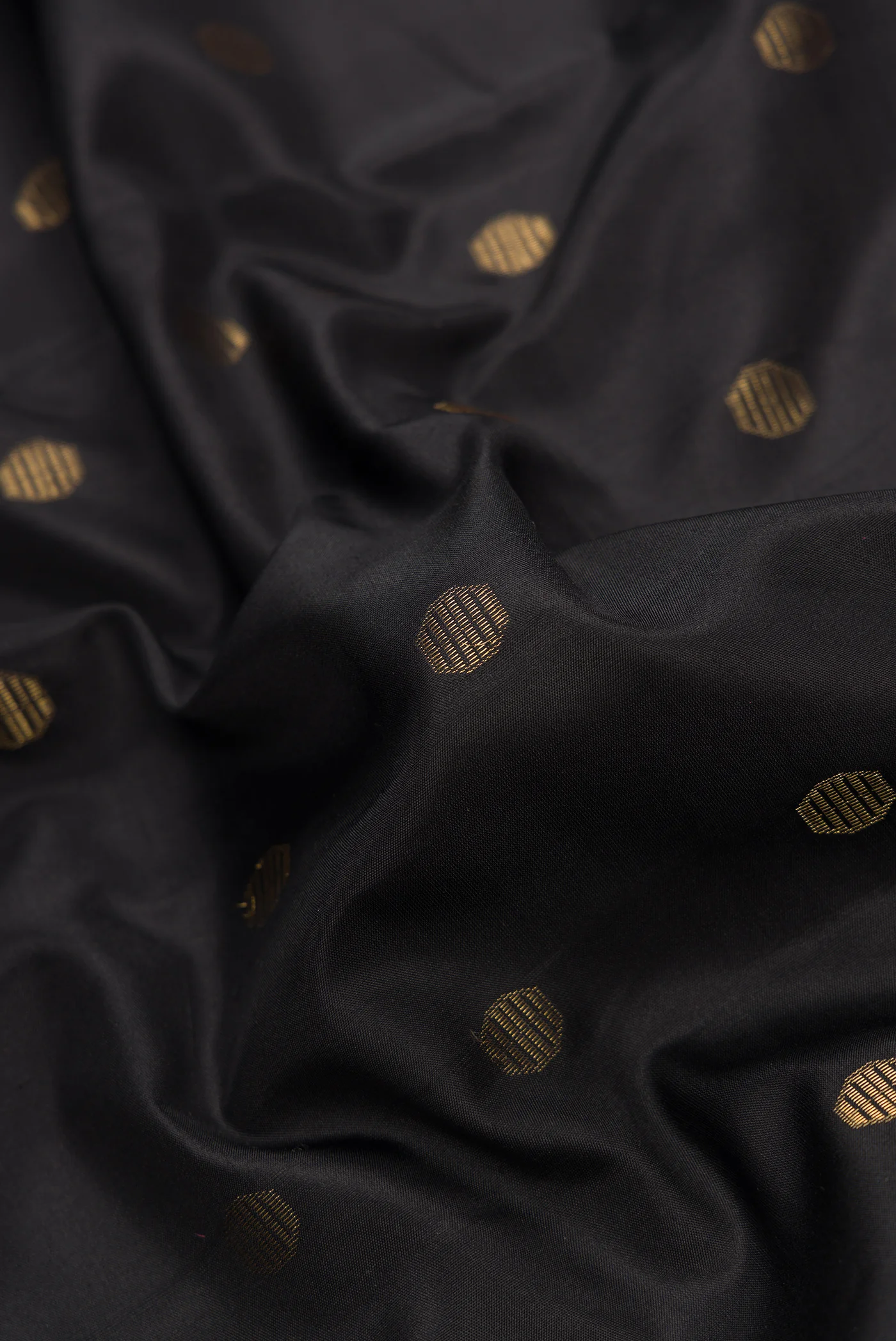 Black Soft Silk Saree - Image 2