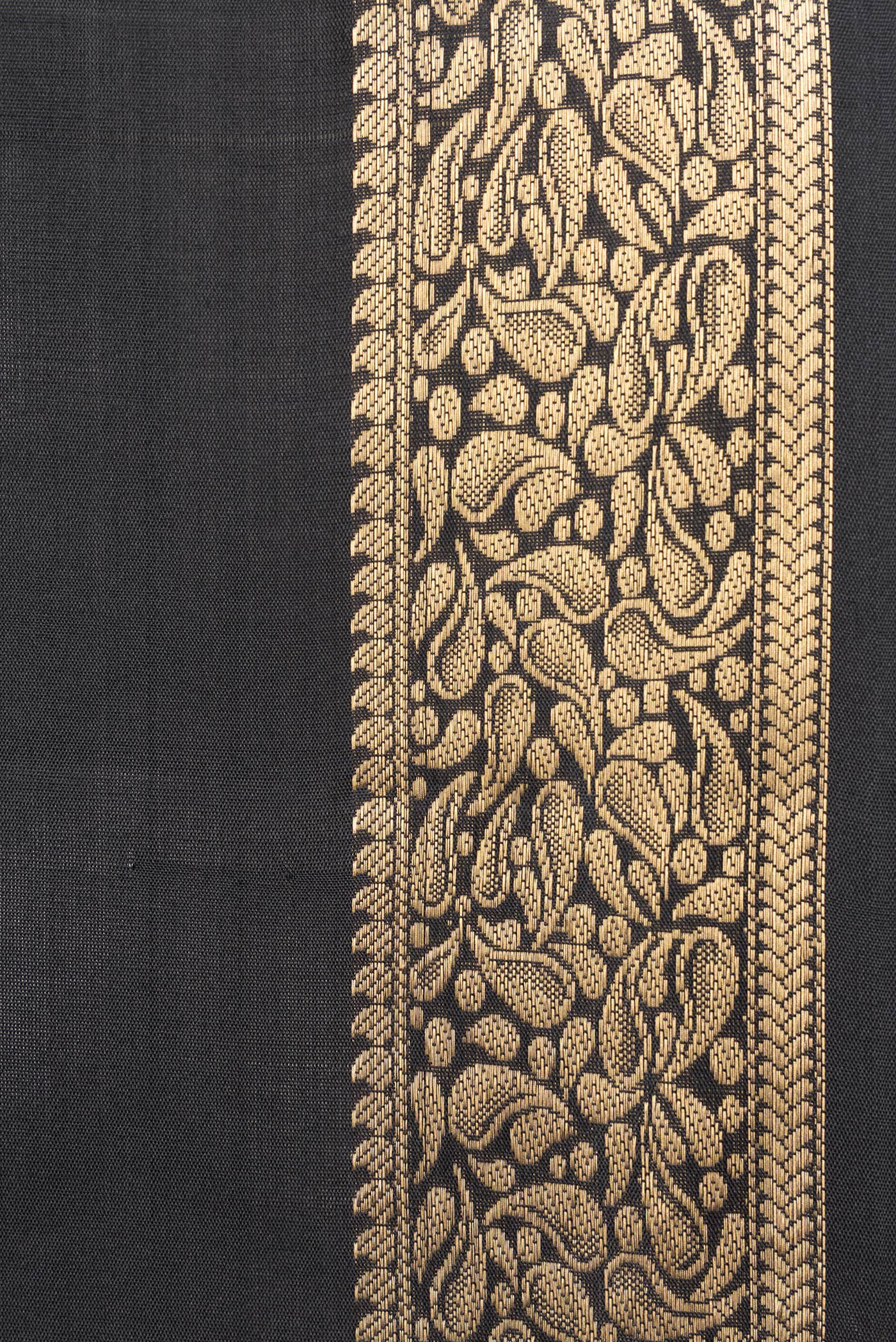 Black Soft Silk Saree - Image 3
