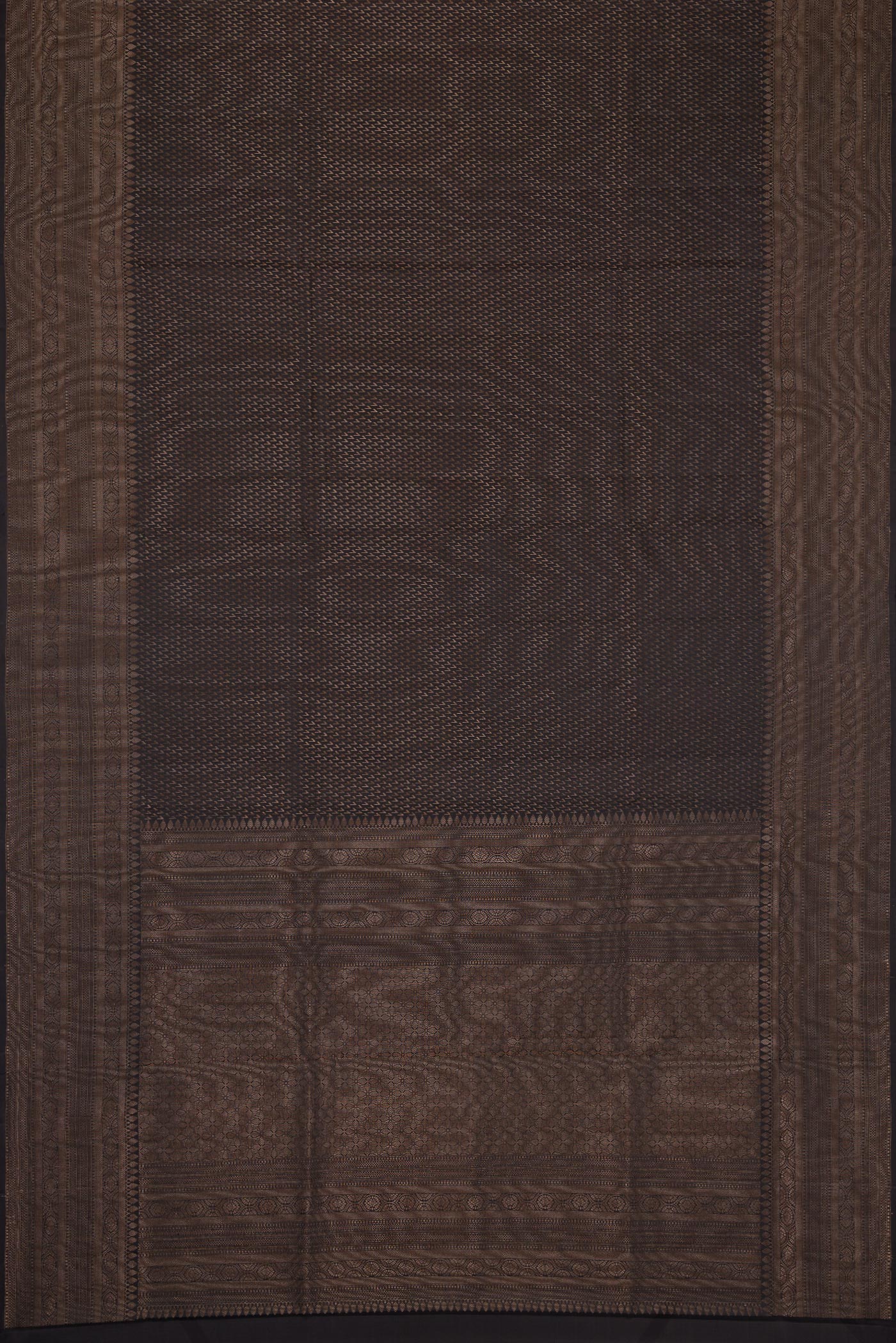 Black Soft Silk Saree - Image 6