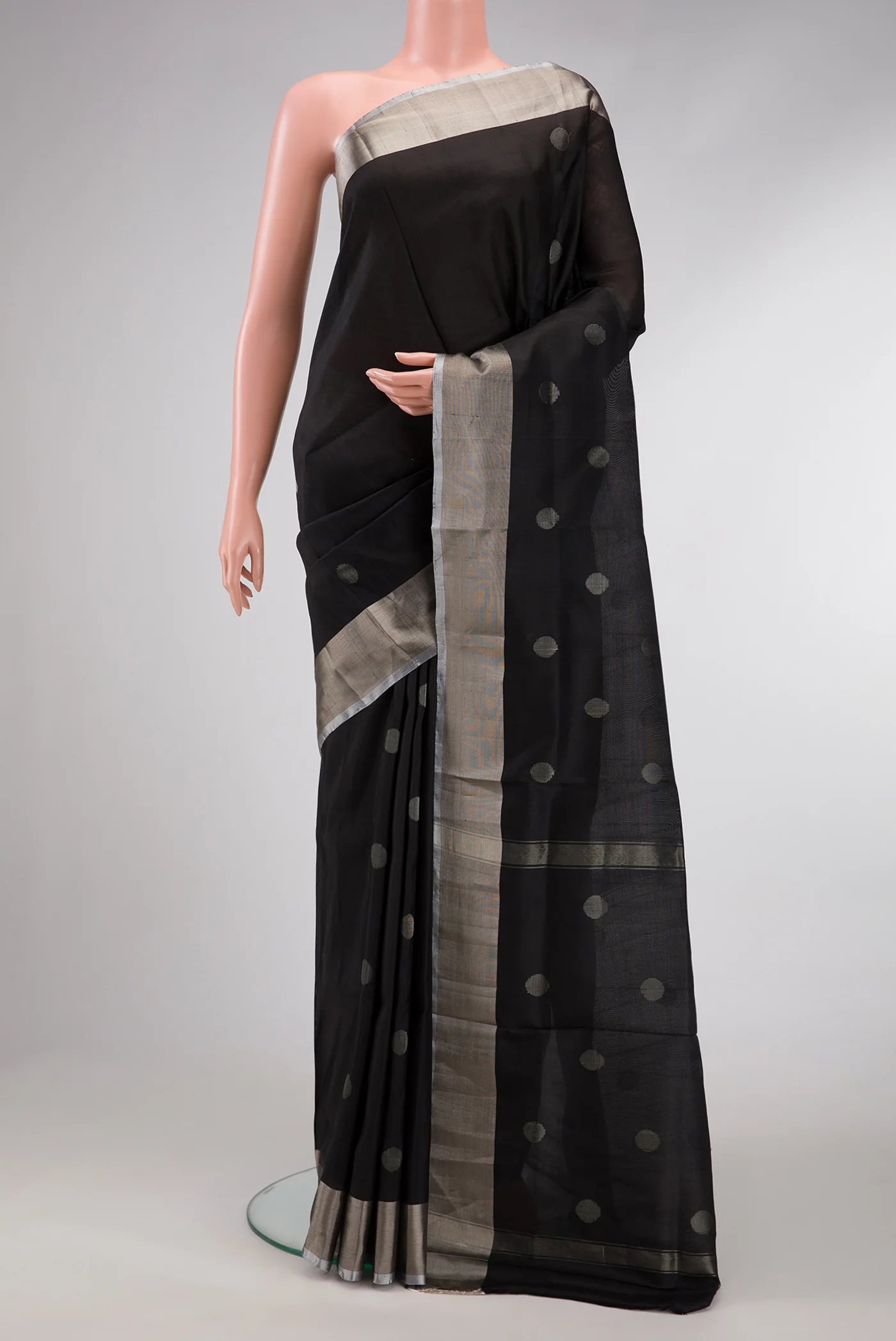 Black Uppada Silk Saree