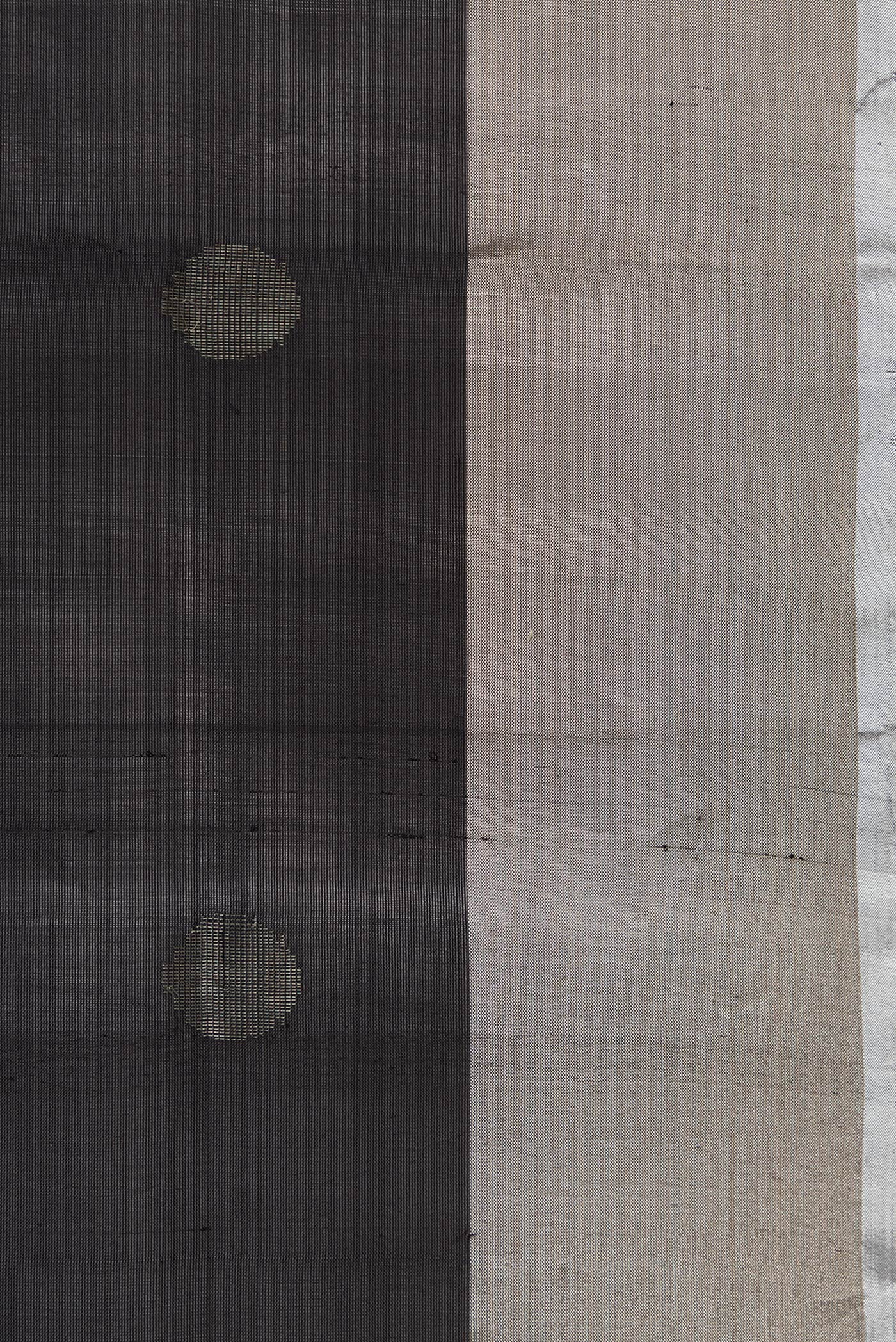 Black Uppada Silk Saree - Image 3