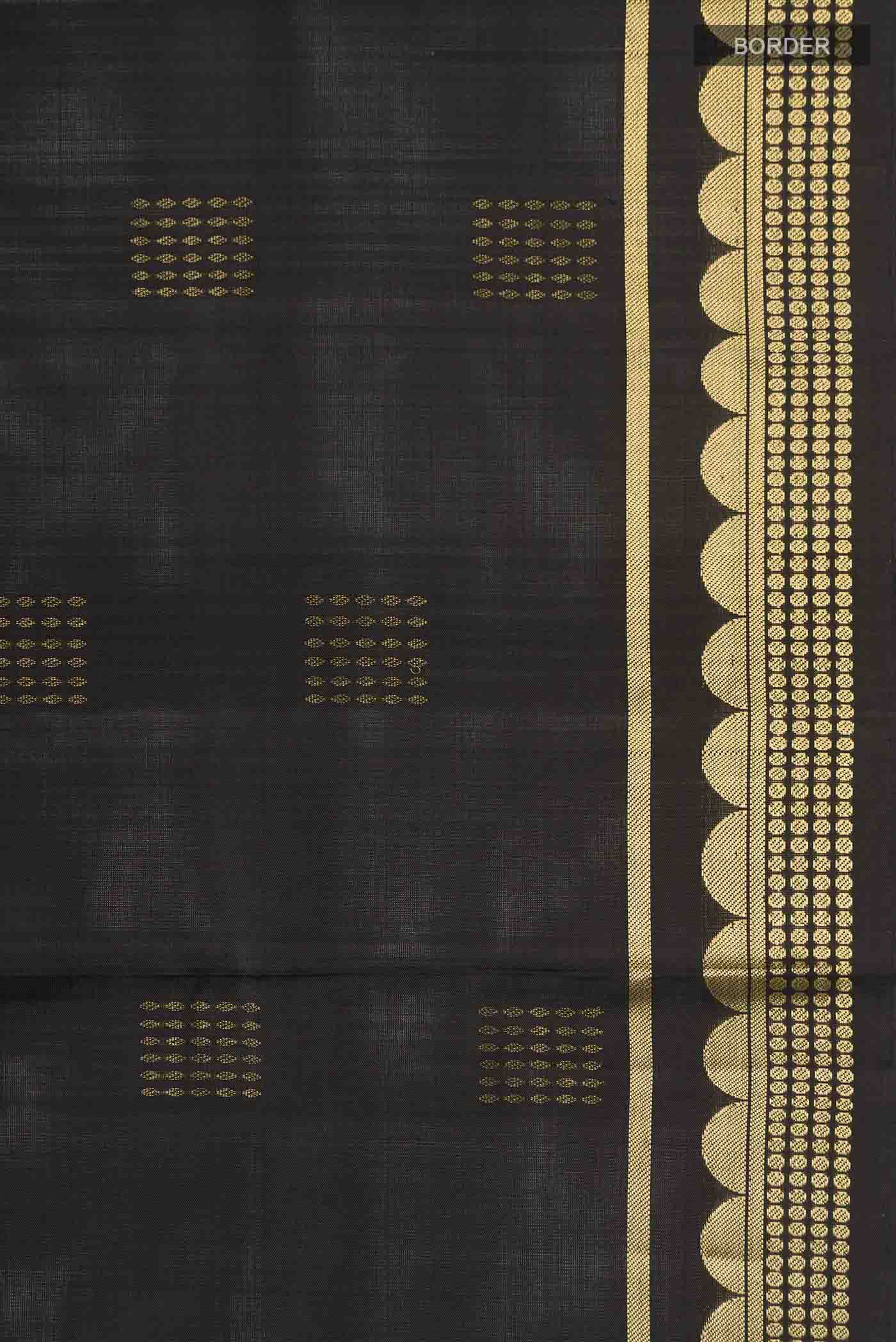 Black Soft Silk Saree - Image 3