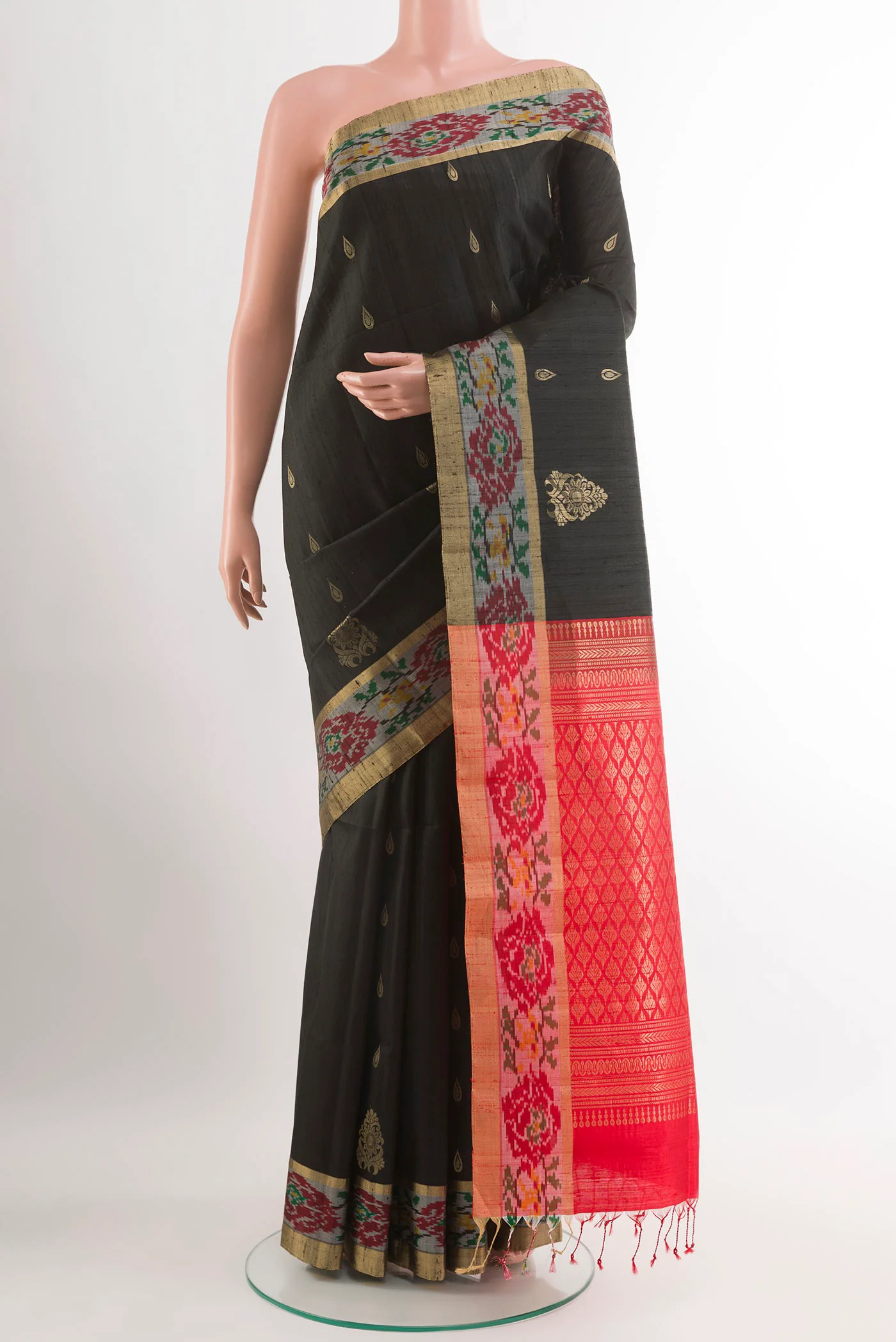 Black Soft Silk Saree