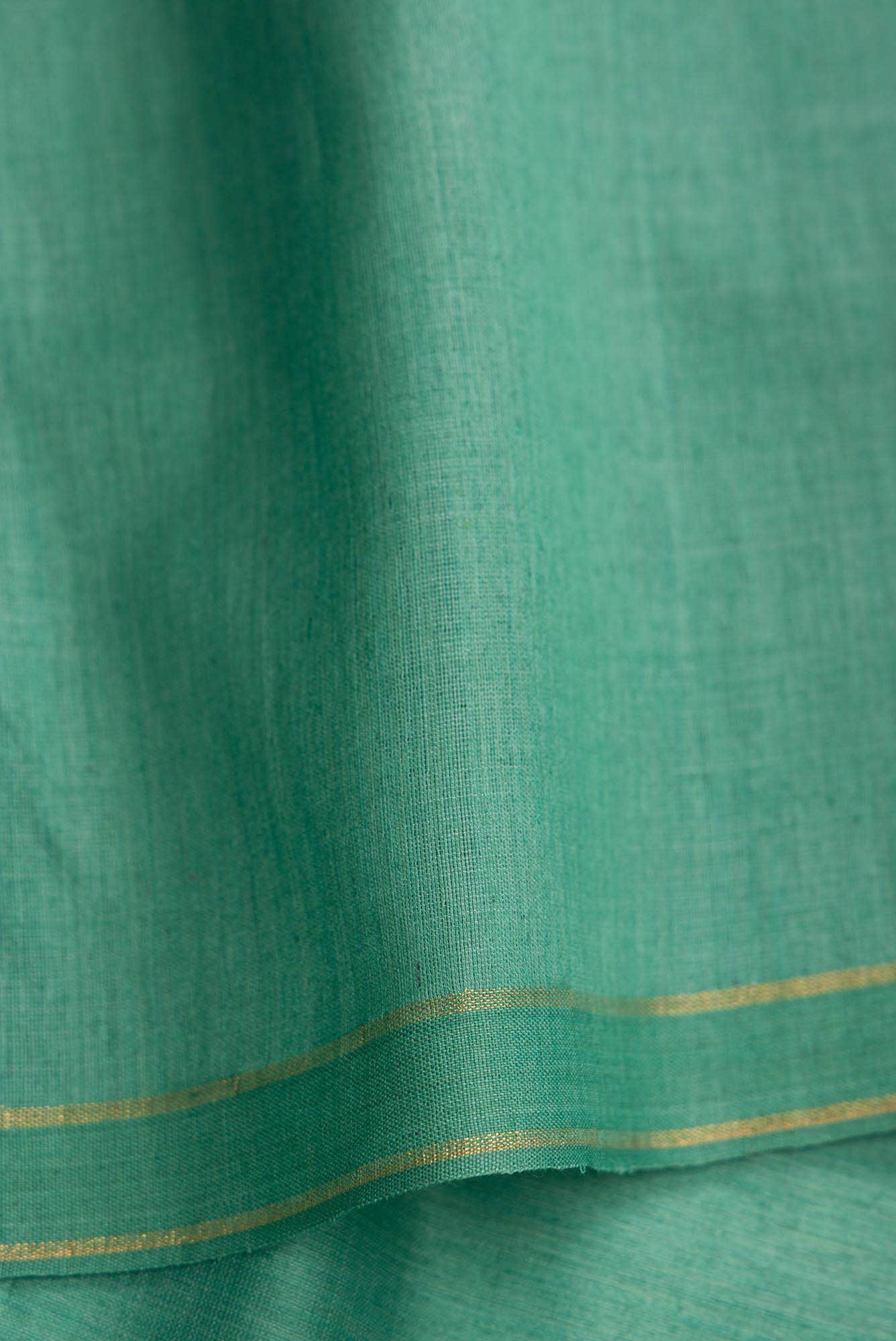Ridha-Blue Grey Bhagalpuri Tussar Silk Saree - Image 4