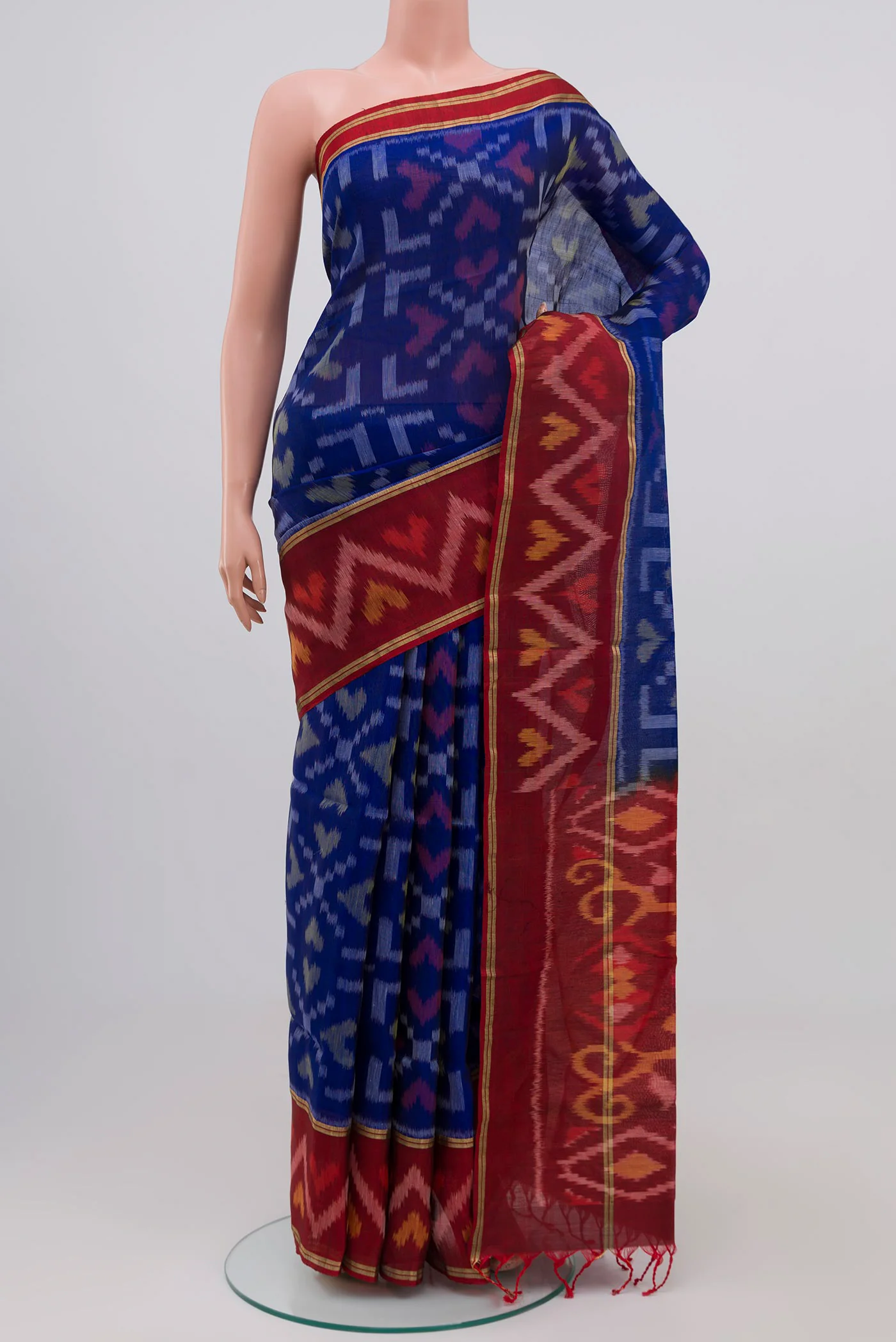Blue Soft Silk Saree