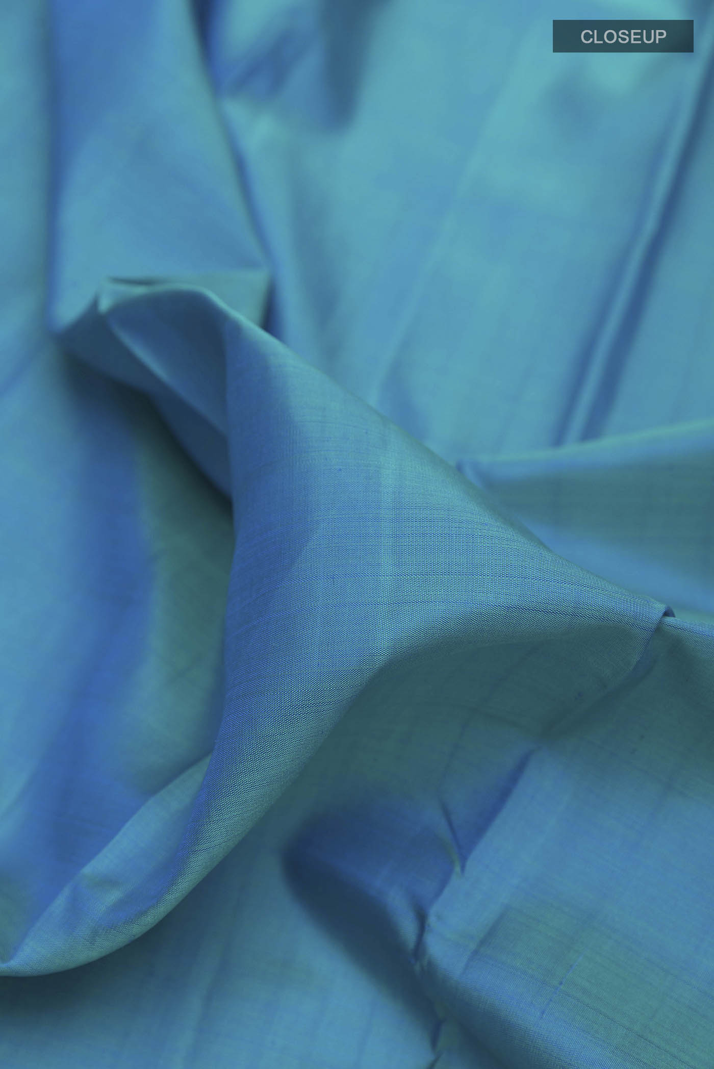 Blue Kanjivaram Silk Saree - Image 2