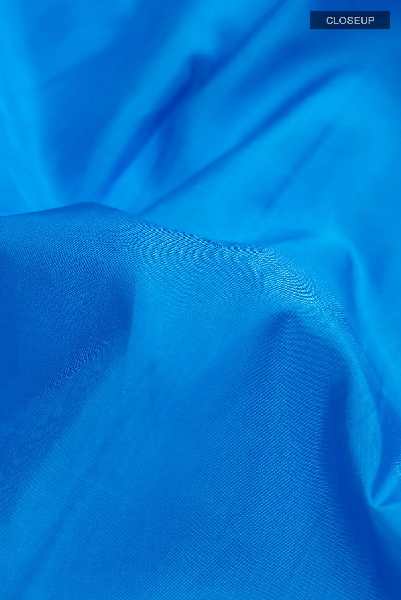 Blue Kanchipuram Silk Saree - Image 2