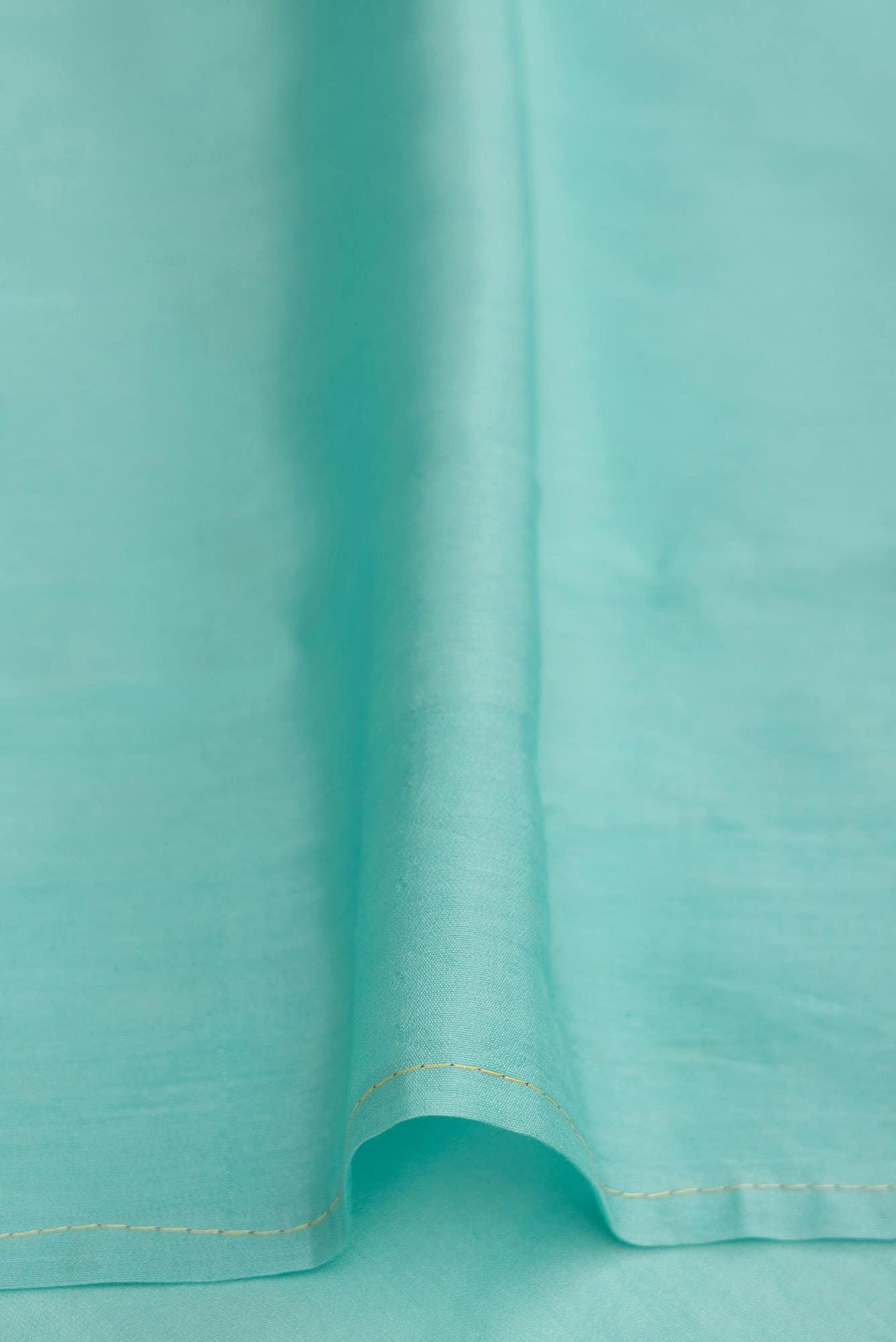 Forget-me-not Blue floral design saree from Embroidered Romance Collection by Nalli - Image 6
