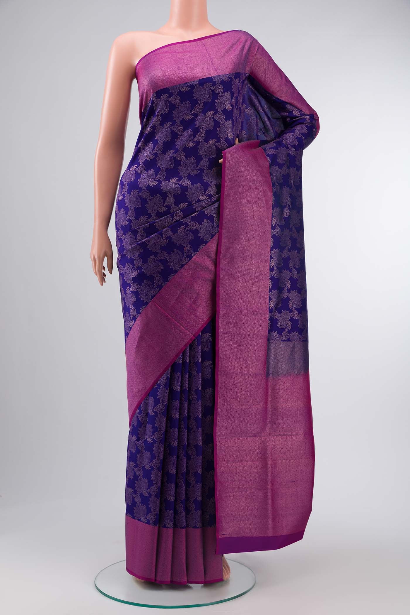 Blue Soft Silk Saree