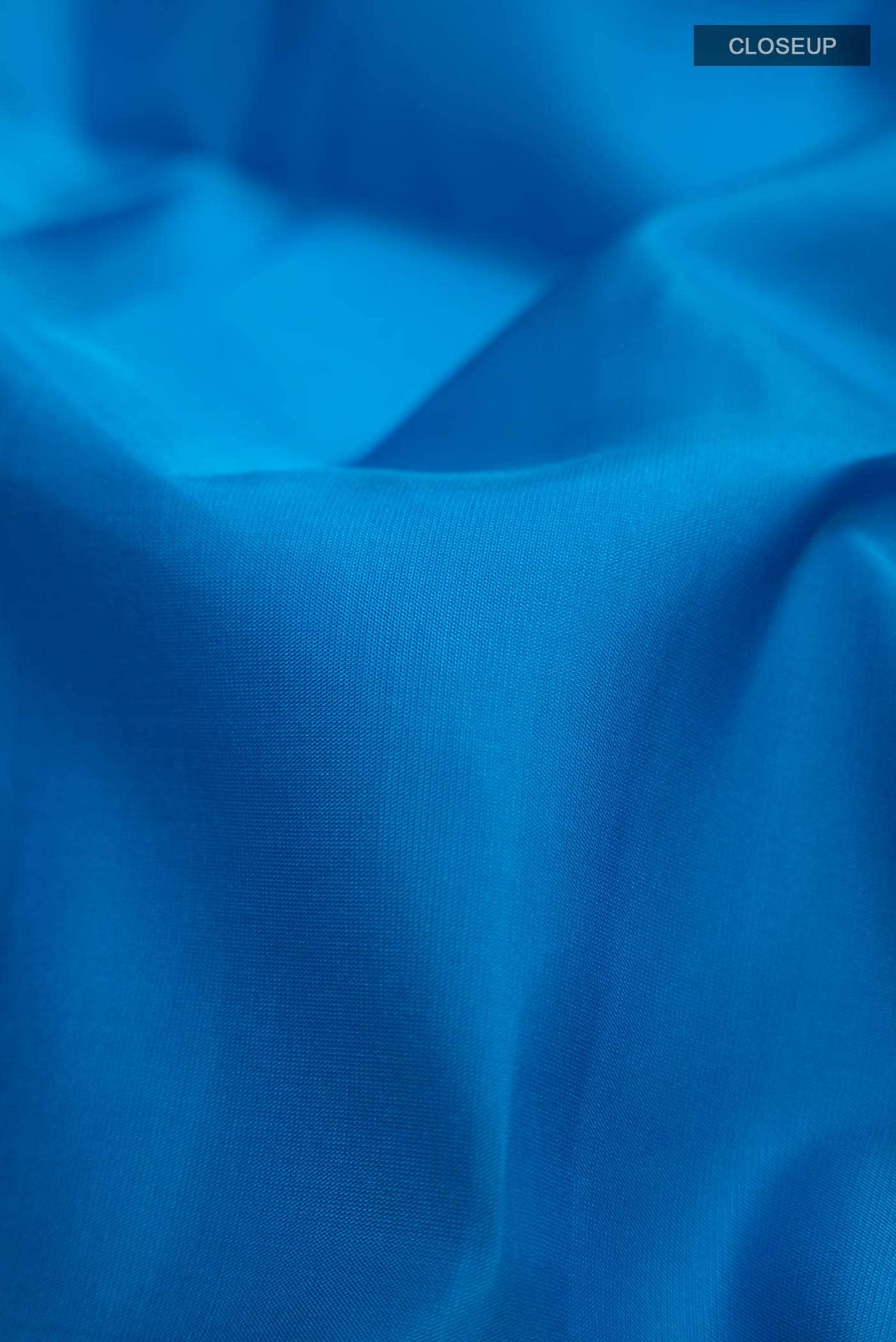 Blue Soft Silk Saree - Image 2