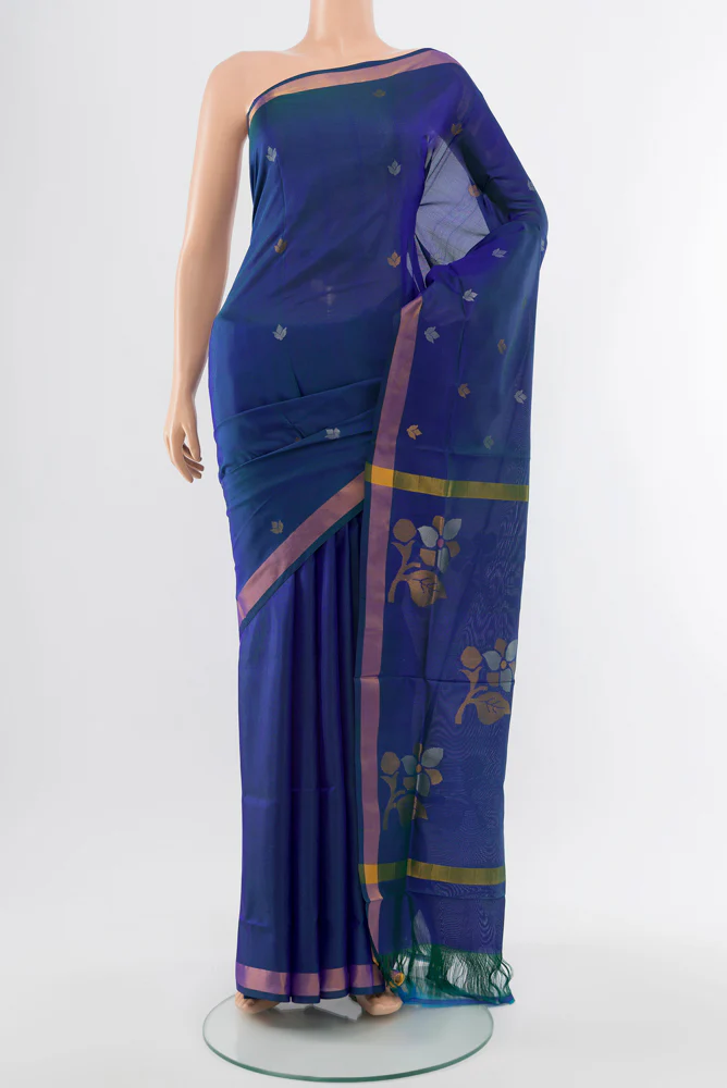 Blue Uppada Silk Saree