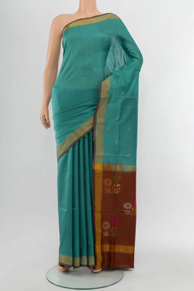 Blue Uppada Silk Saree