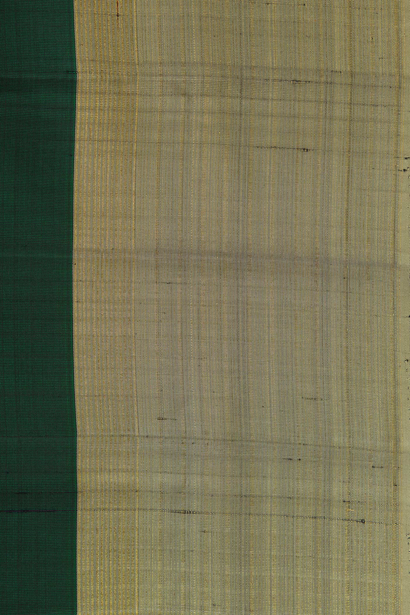 Bottle Green Kanjivaram Silk Saree - Image 3