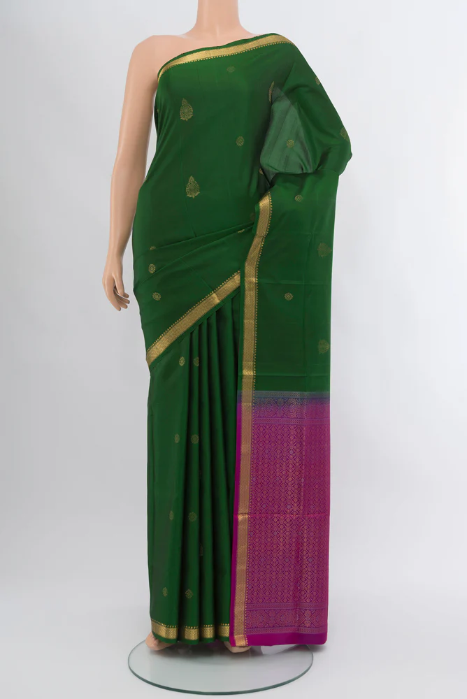 Green Soft Silk Saree