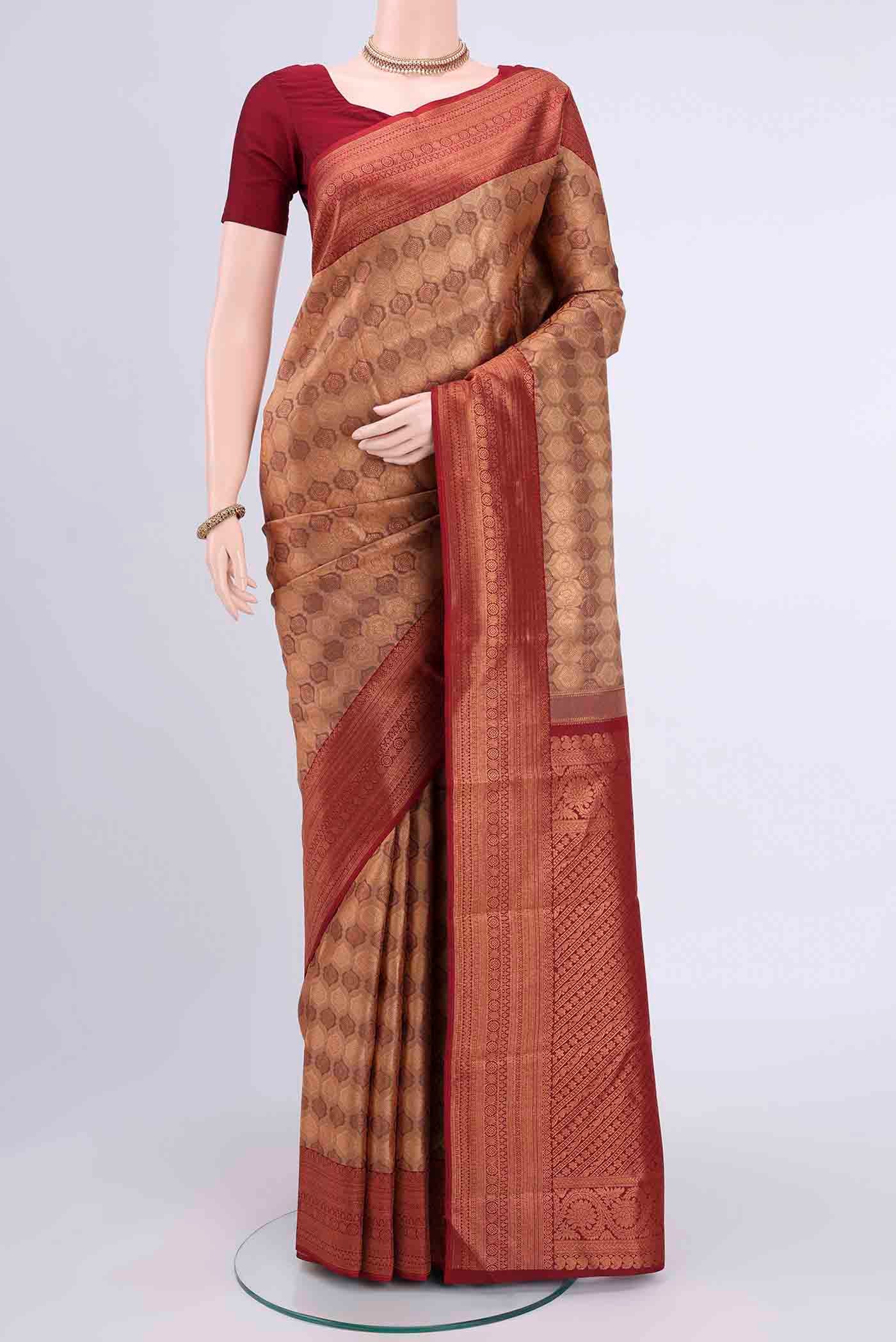 Bronze Kanchipuram Saree