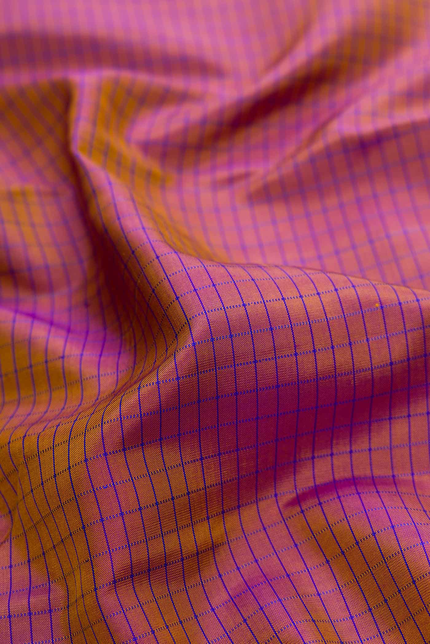 Pink Kanchipuram Silk Saree - Image 2