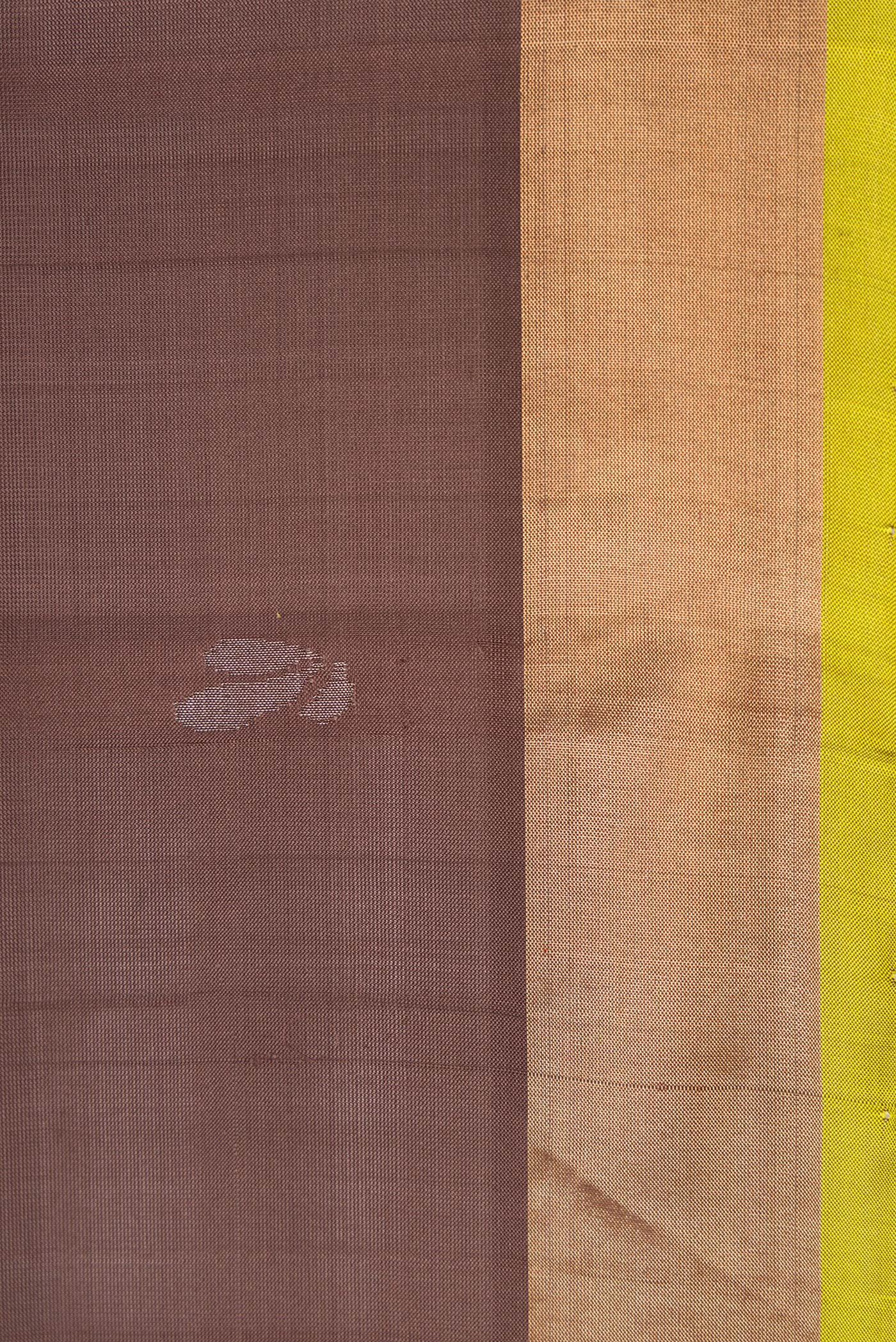 Brown Uppada Silk Saree - Image 3