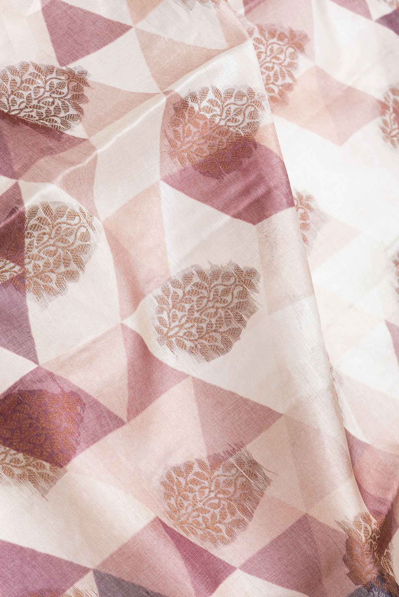 Multi Color Banarasi Tussar Silk Saree - Image 2
