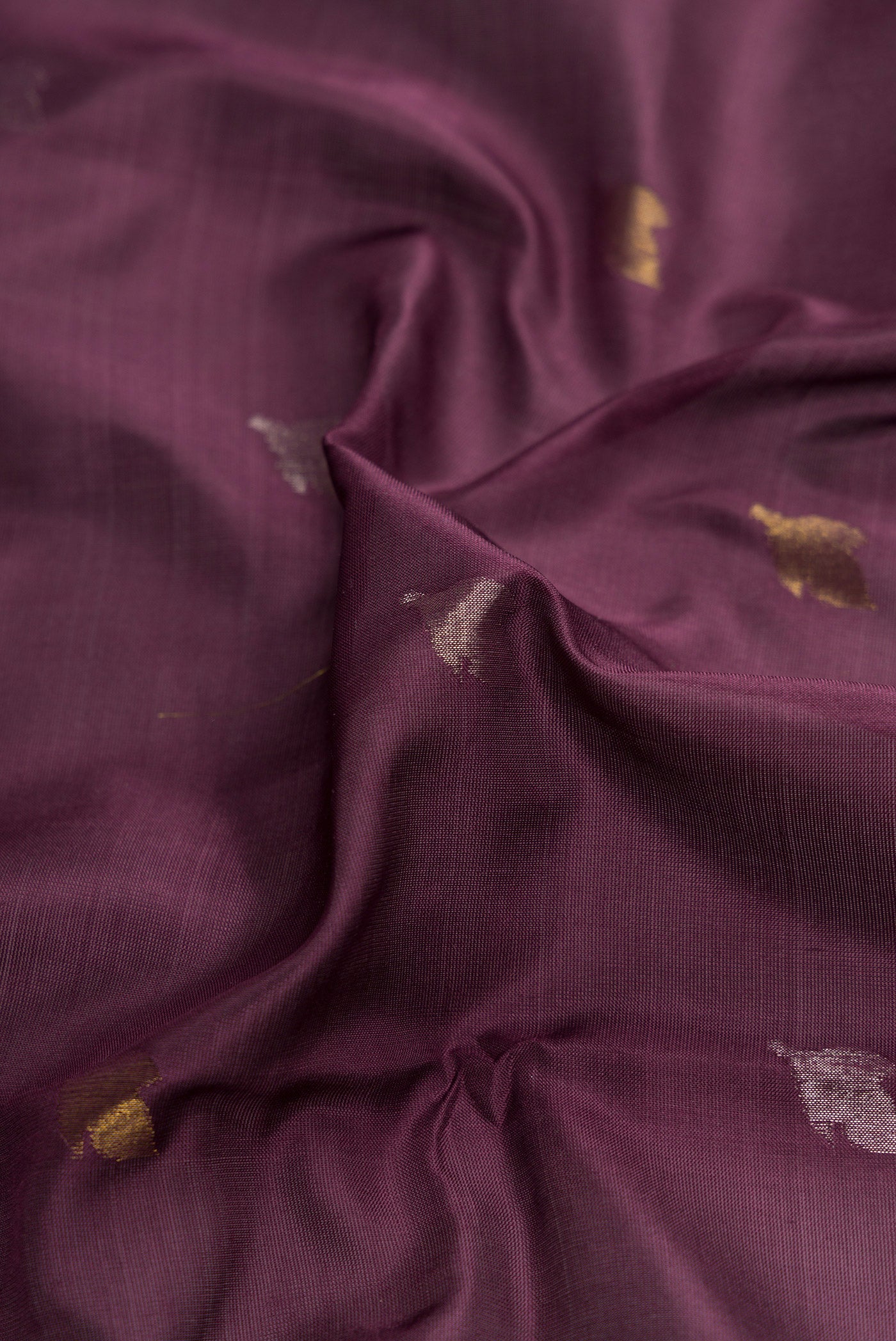 Purple Uppada Silk Saree - Image 2