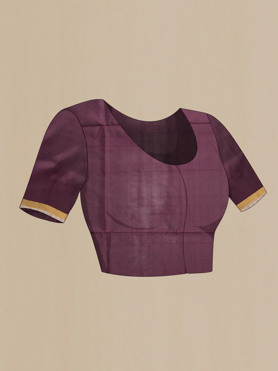 Purple Uppada Silk Saree - Image 5