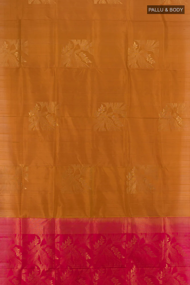 Brown Soft Silk Saree - Image 5