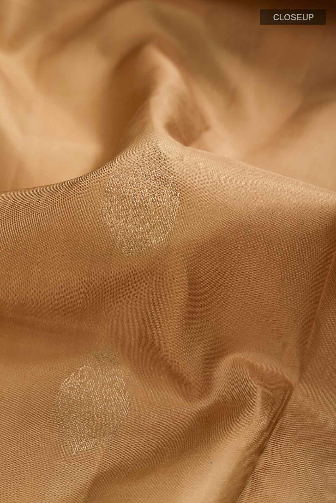 Brown Soft Silk Saree - Image 2