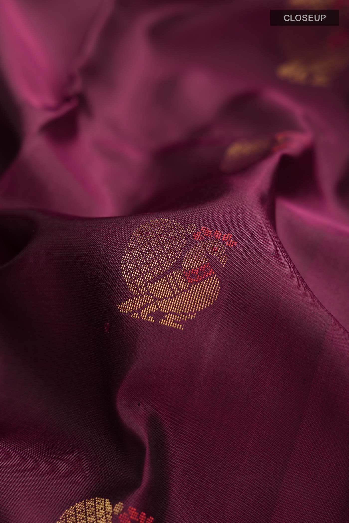 Brown Soft Silk Saree - Image 2