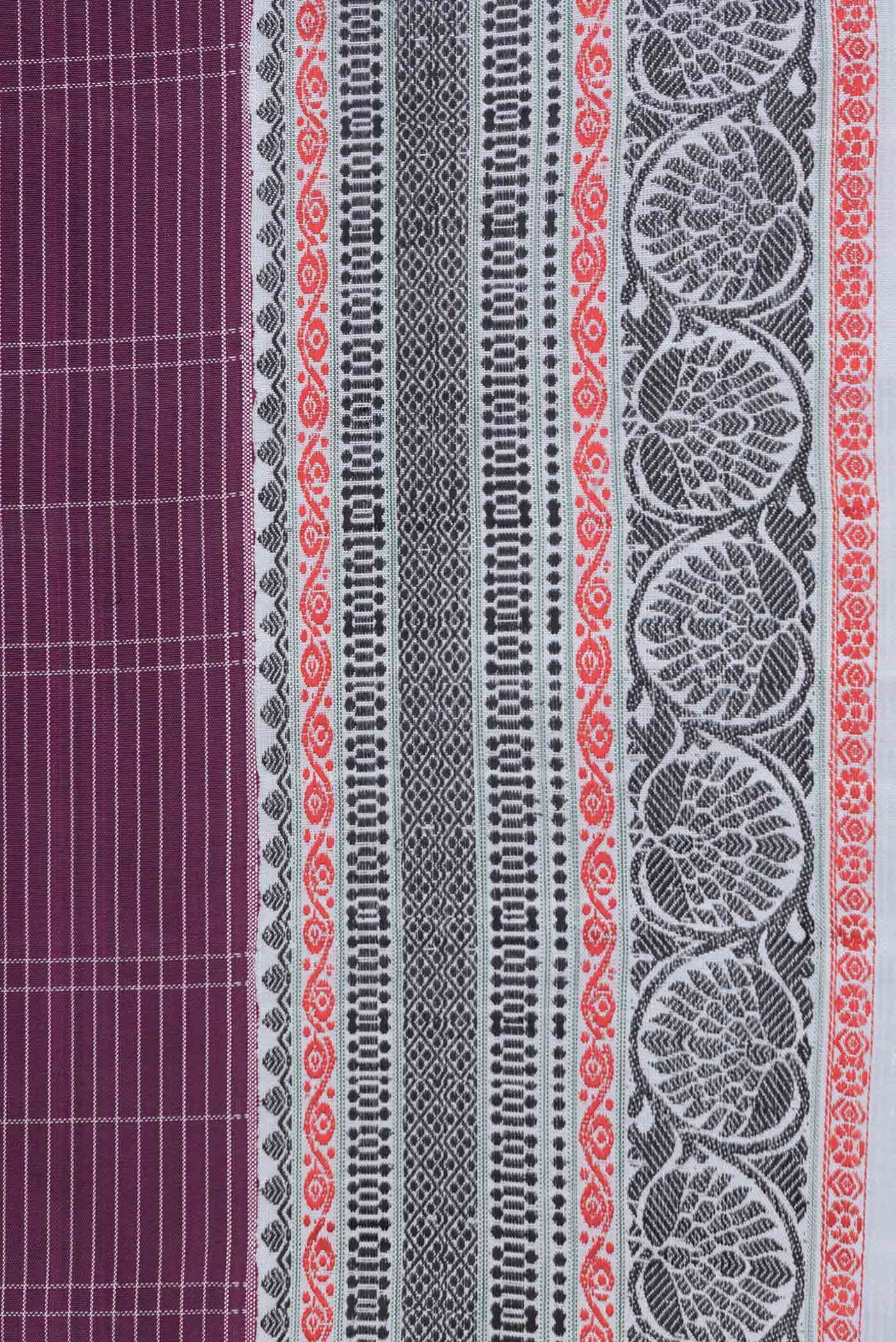 Purple Kanjivaram Saree - Image 3