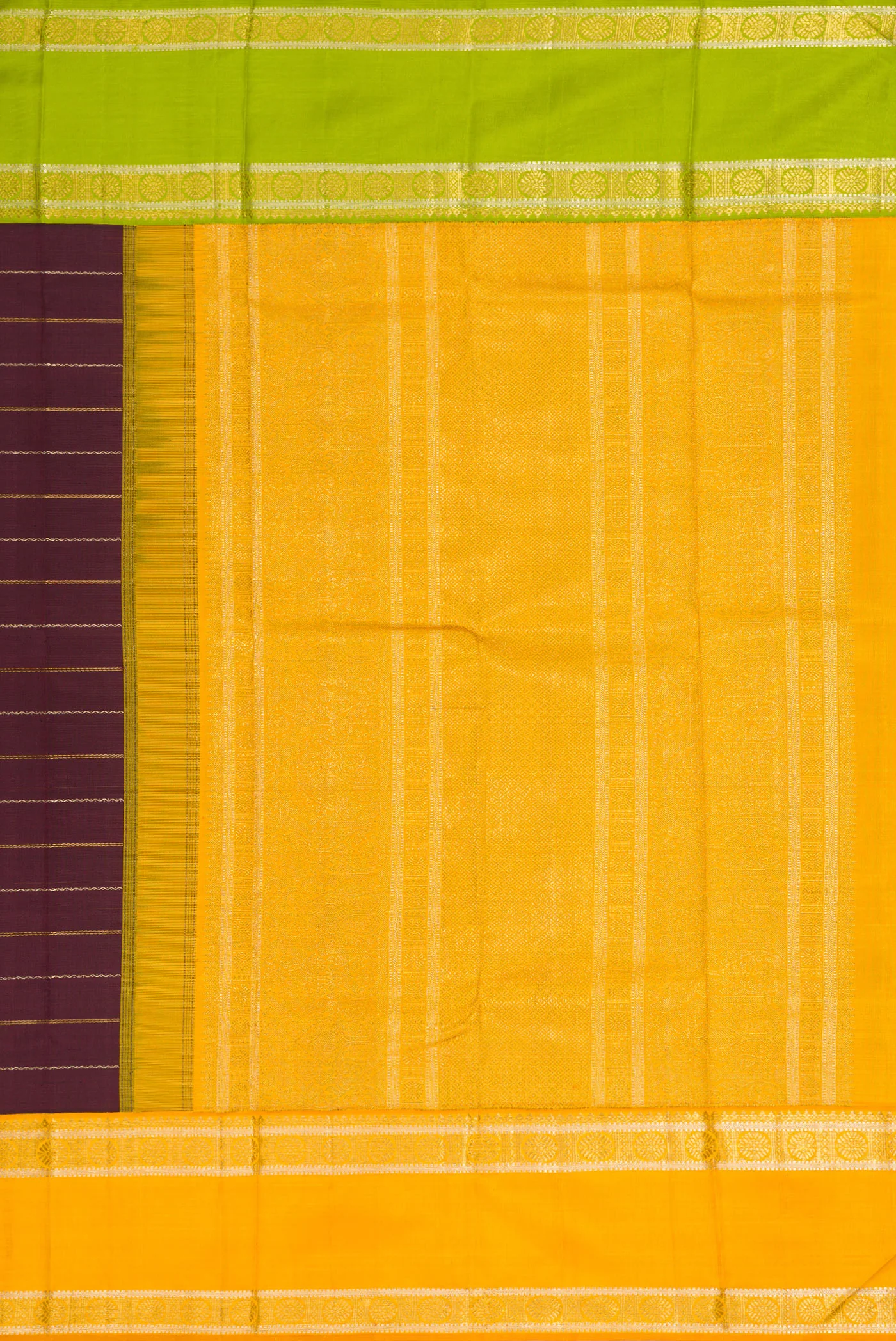 Coffee Brown Kanchipuram Silk Saree - Image 7