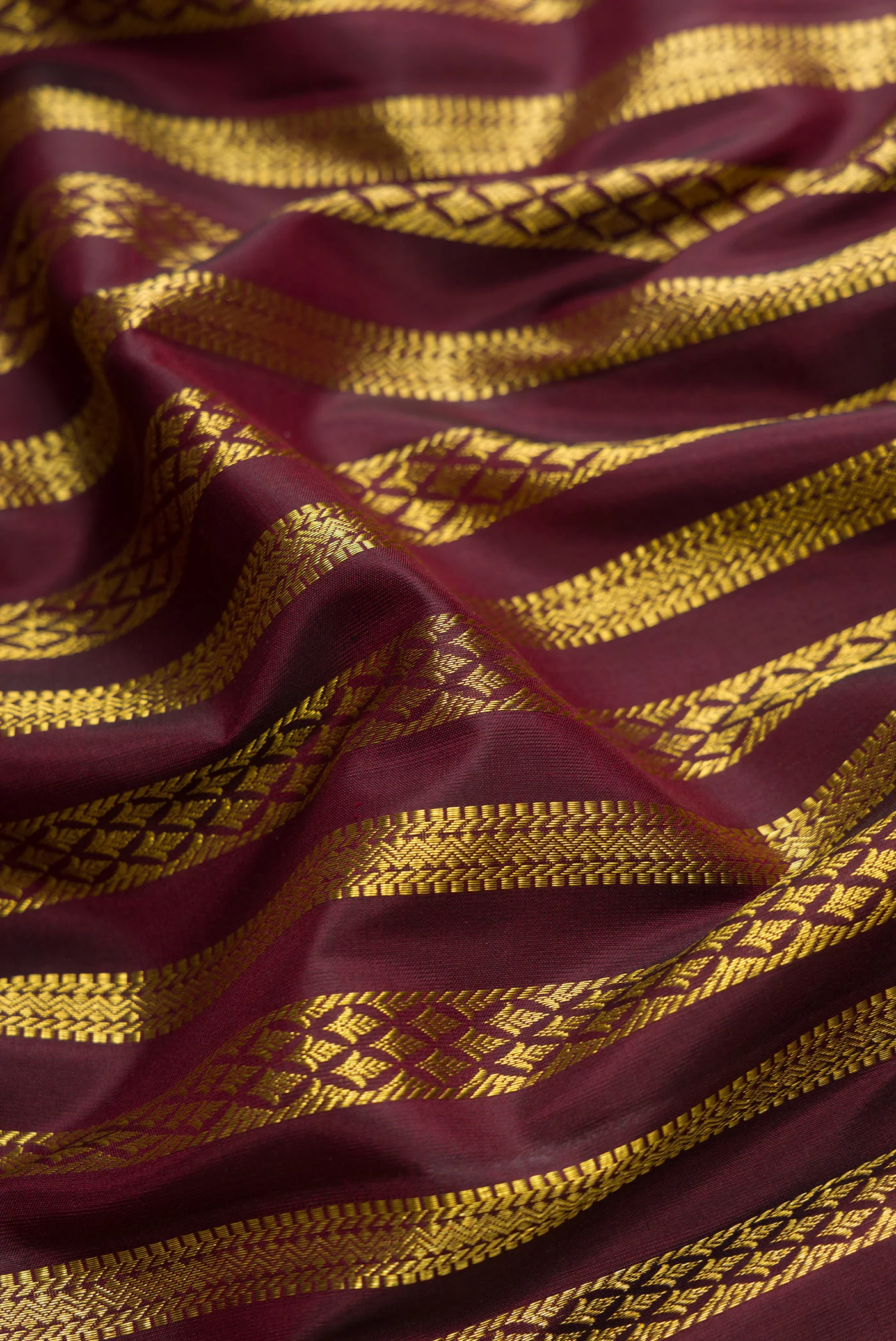 Coffee Brown Kanjivaram Silk Saree - Image 2