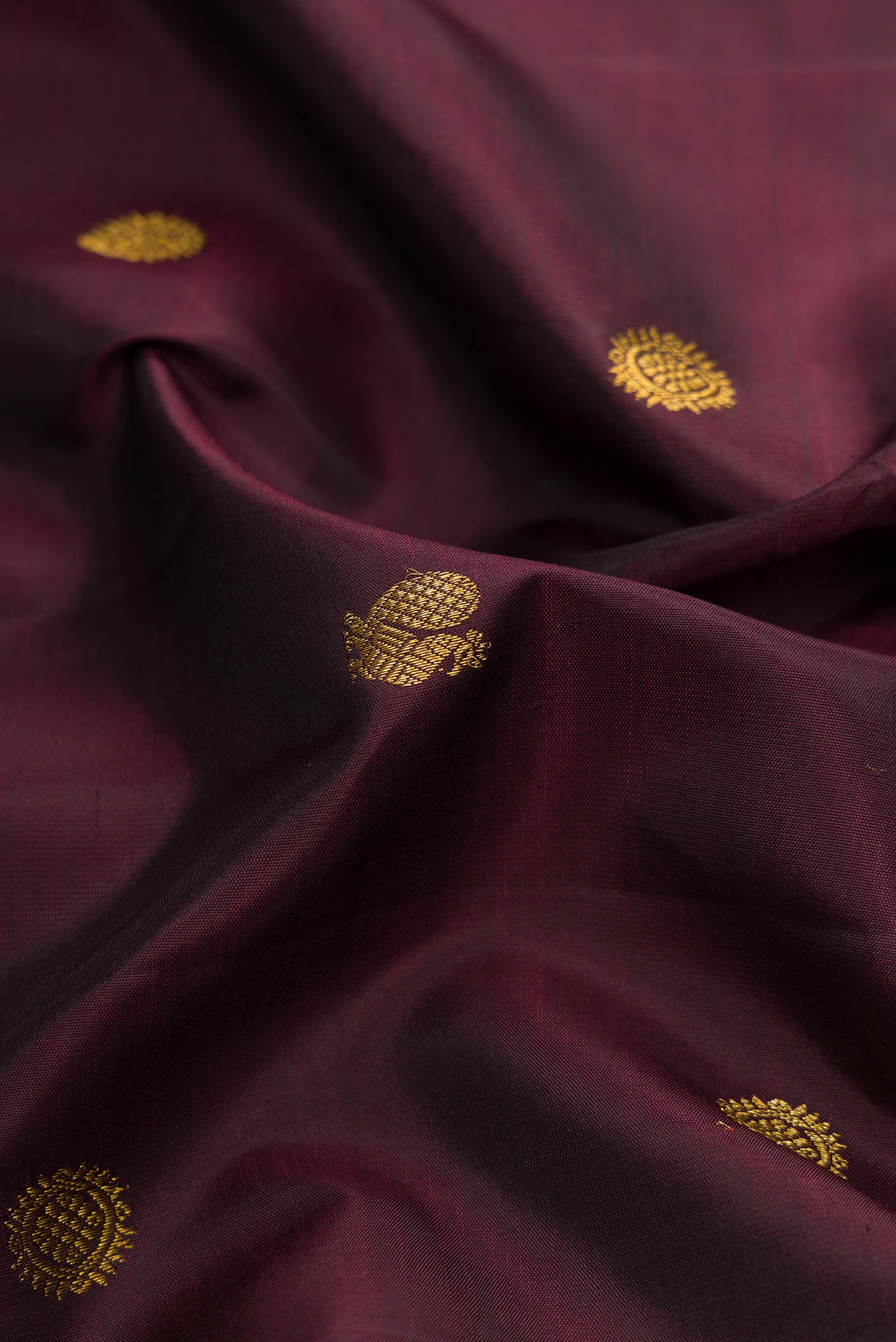 Coffee Brown Kanjivaram Silk Saree - Image 2