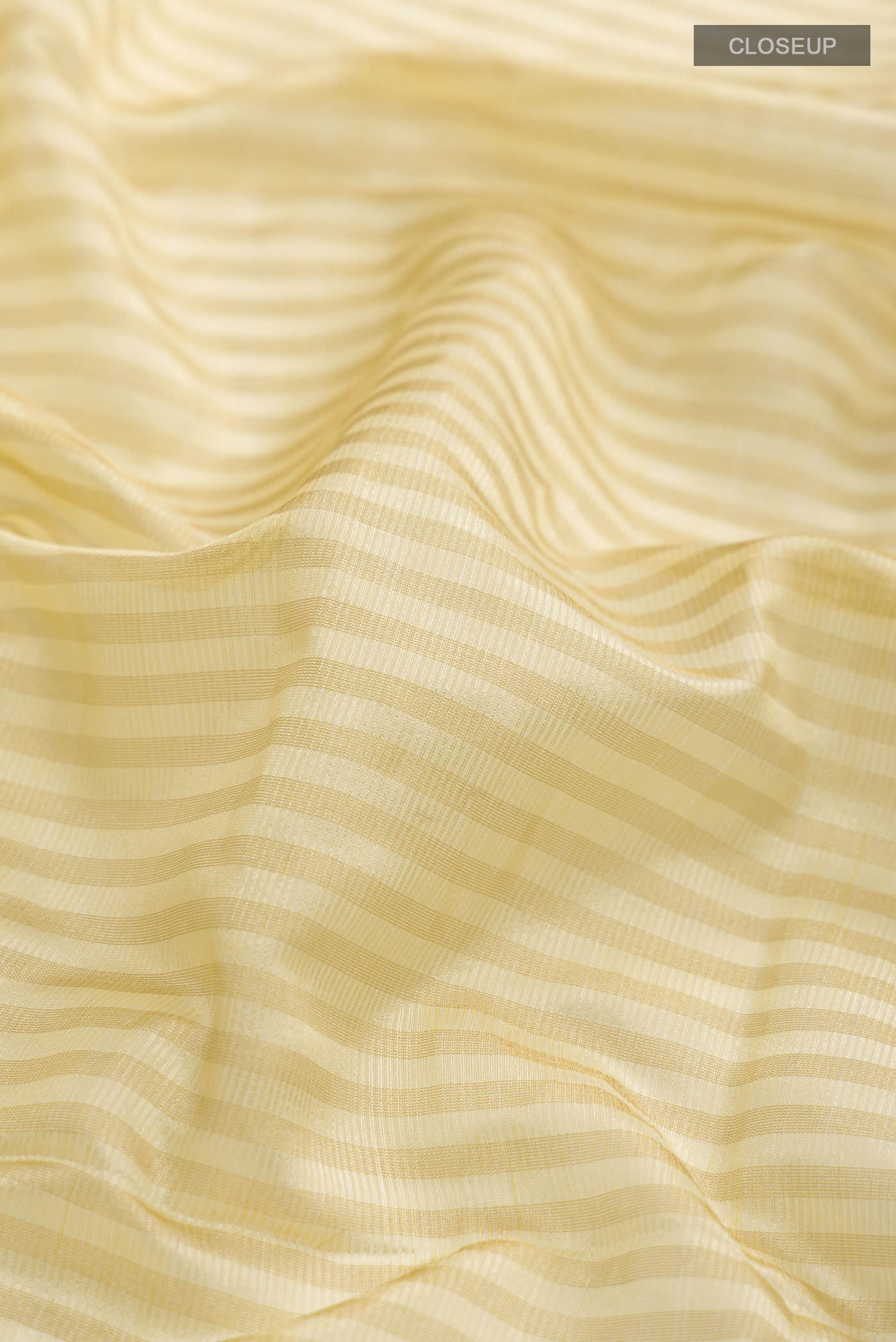Cream Maheshwari Silk Cotton Saree - Image 2