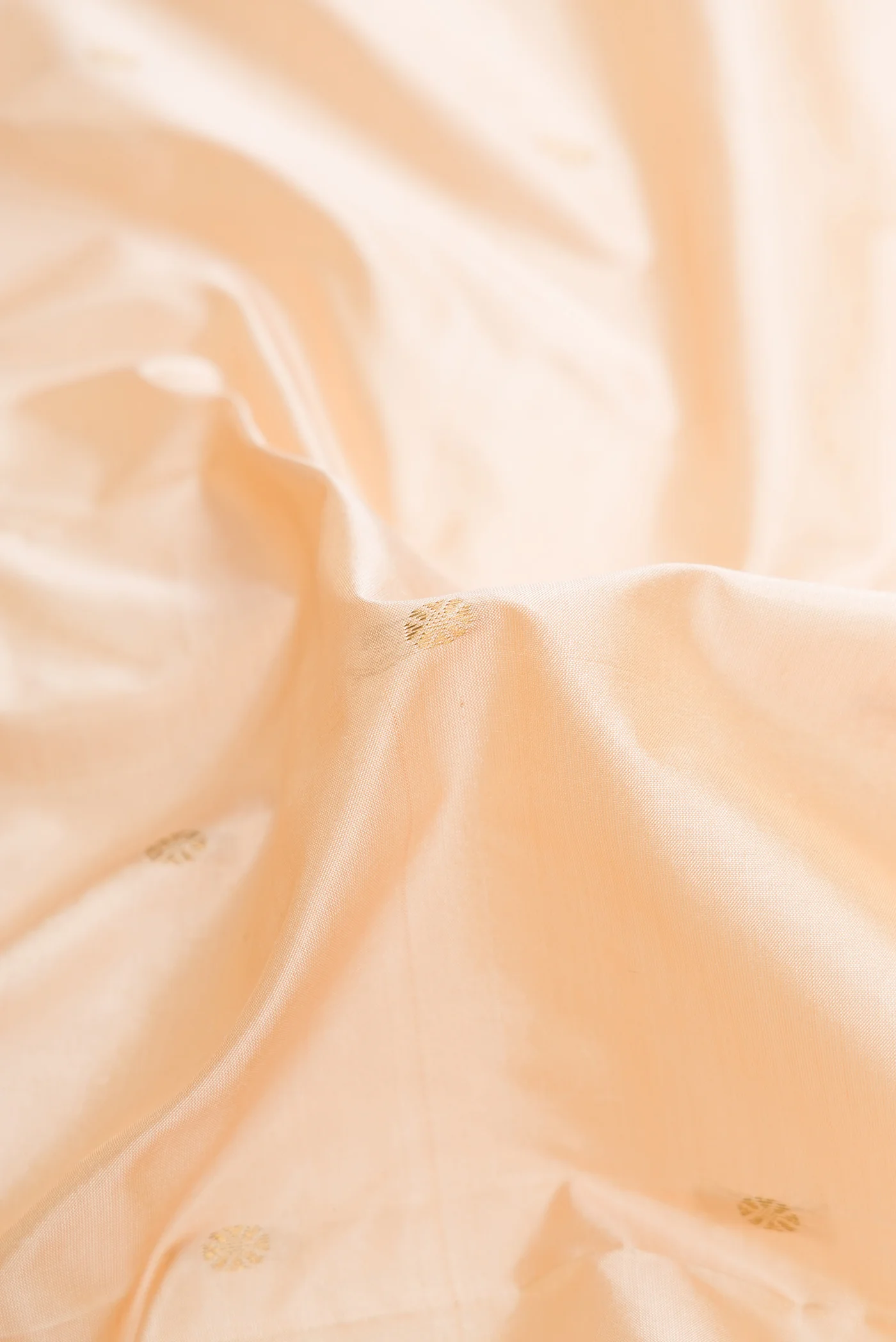 Cream Bangalore Silk Saree - Image 2