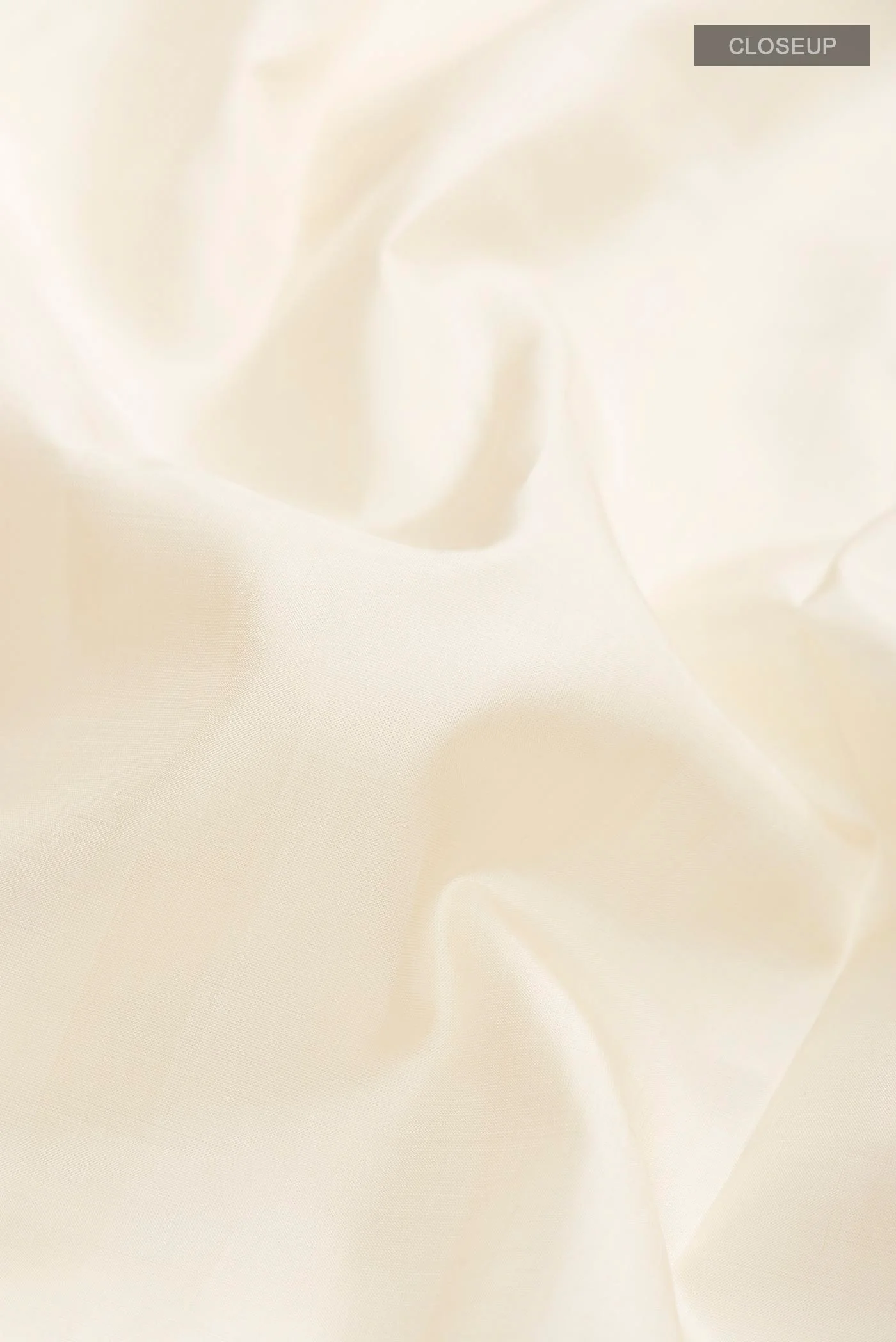Cream Kanjivaram Silk Saree - Image 2