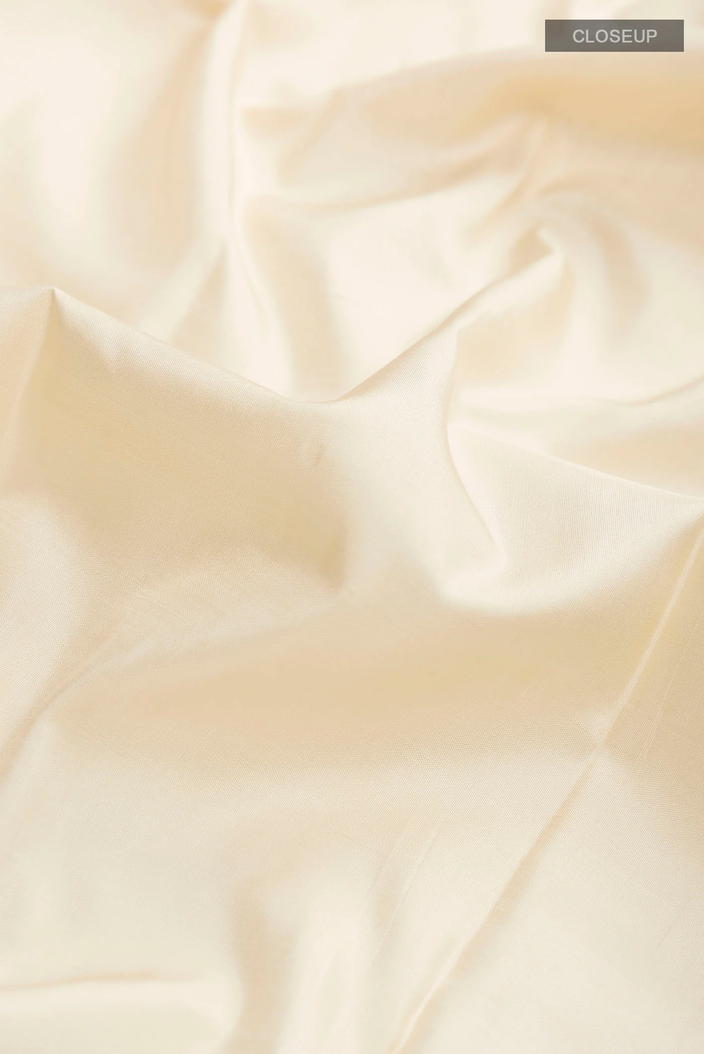 Cream Kanjivaram Silk Saree - Image 2