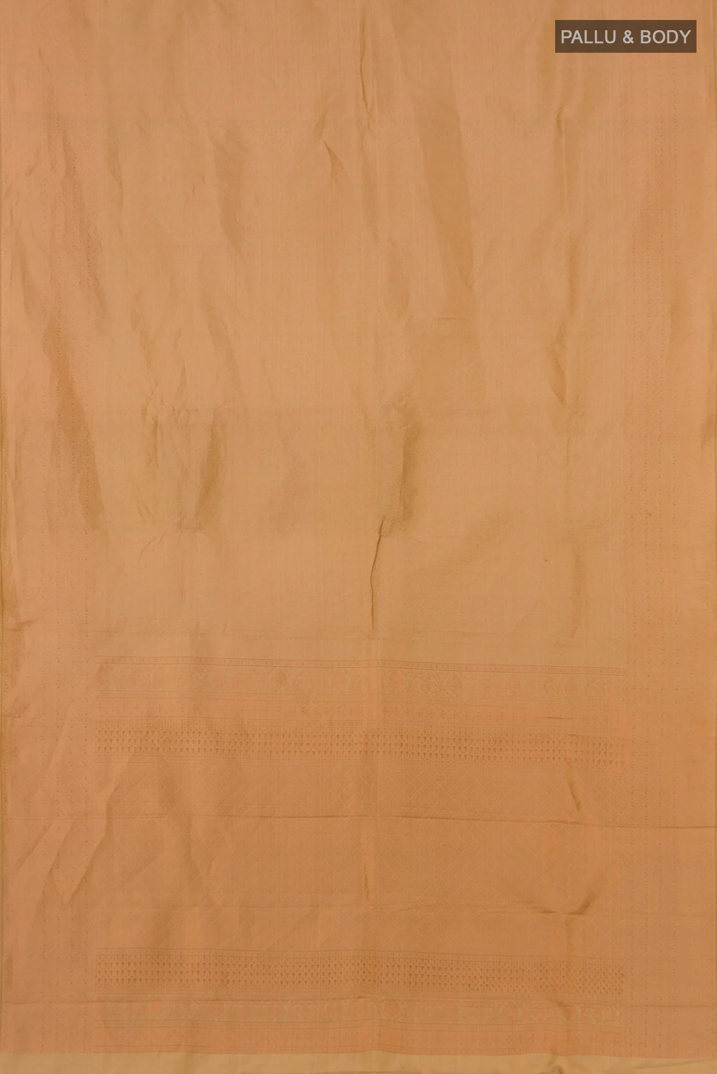 Sandal Kanchipuram Silk Saree - Image 5