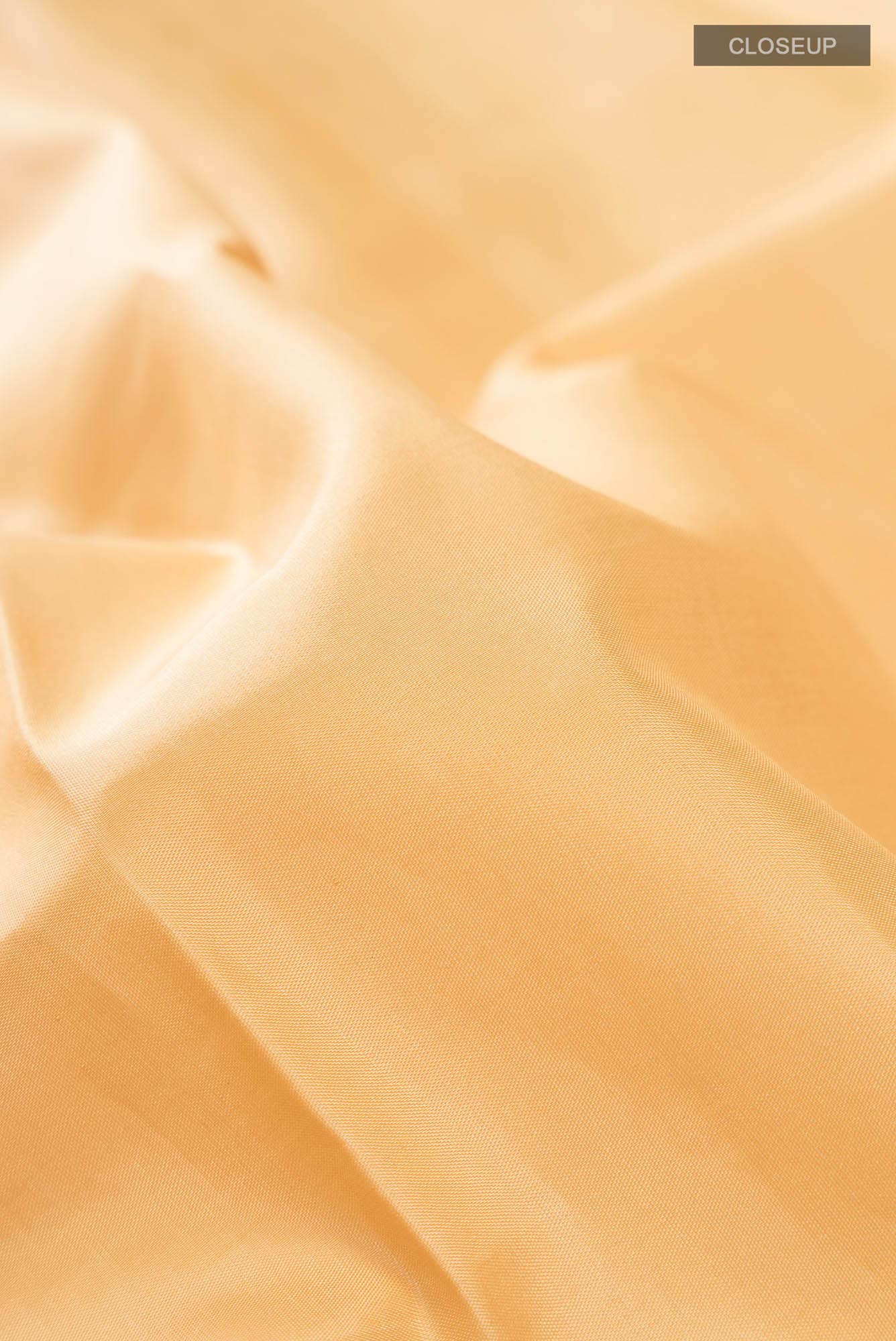 Pure Silk Pure Zari Sandal Kanchipuram Saree - Image 3