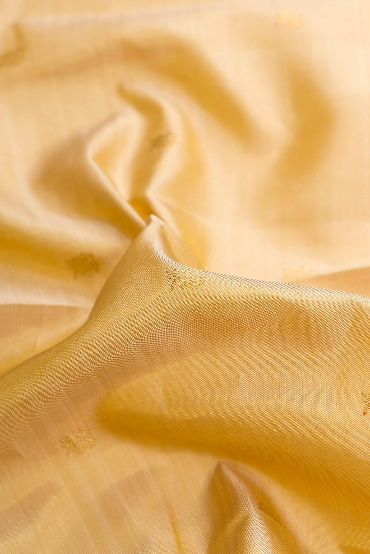 Beige Kanchipuram Silk Saree - Image 2